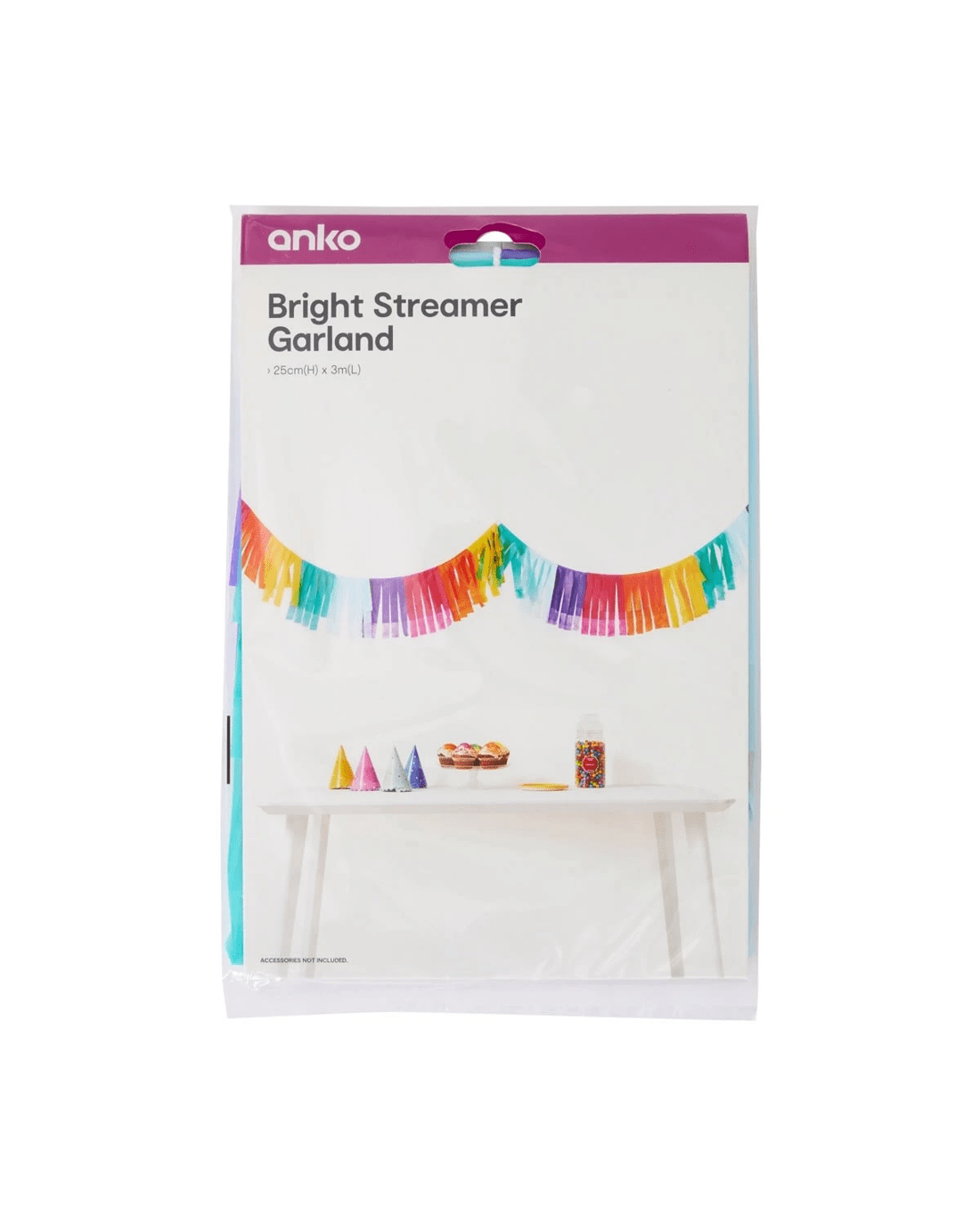 5 Bright Streamer Garland, 5 of 5