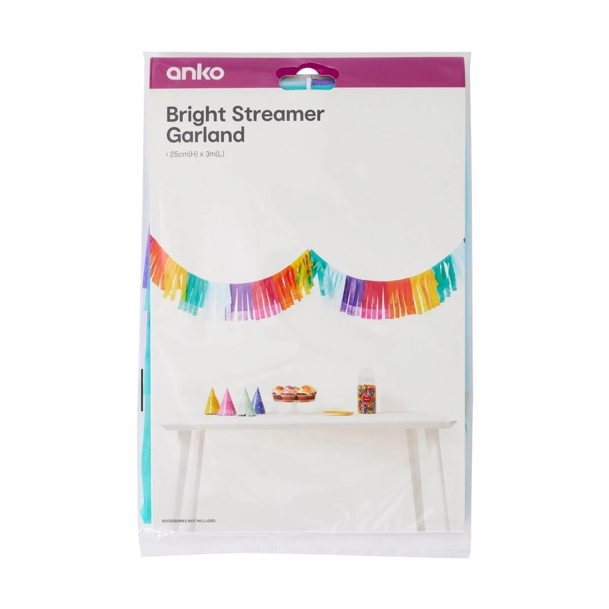 5 Bright Streamer Garland, 5 of 5