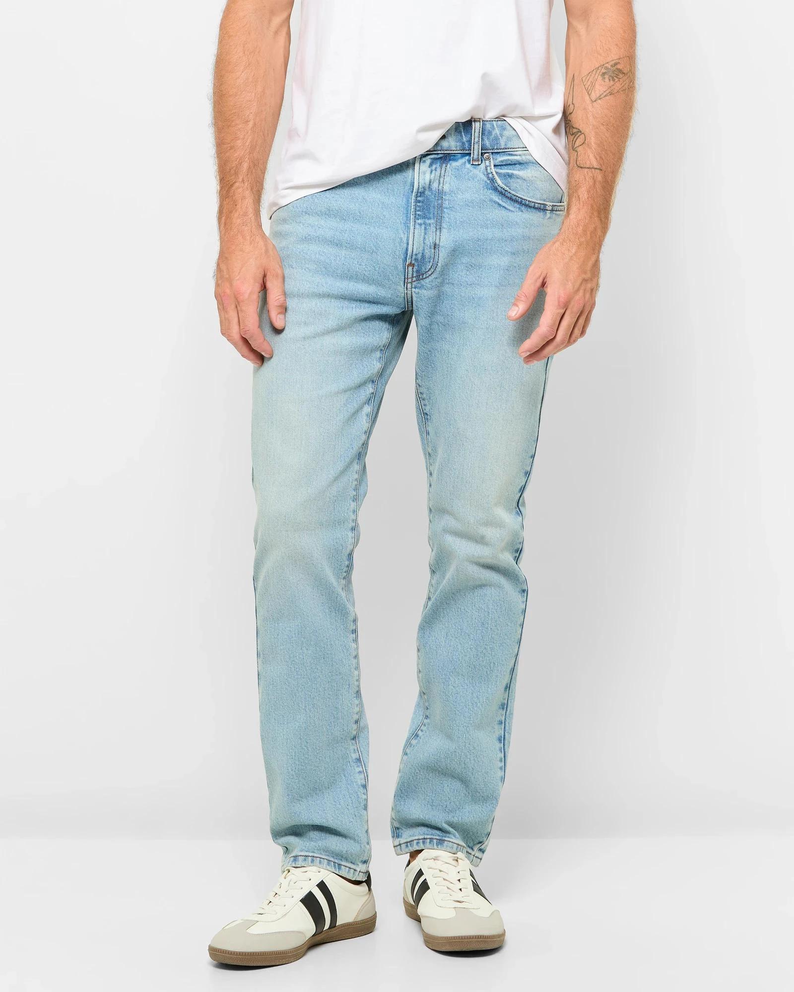 1 Target Man Straight Fit Denim Jeans INDIGO TINT, 1 of 5