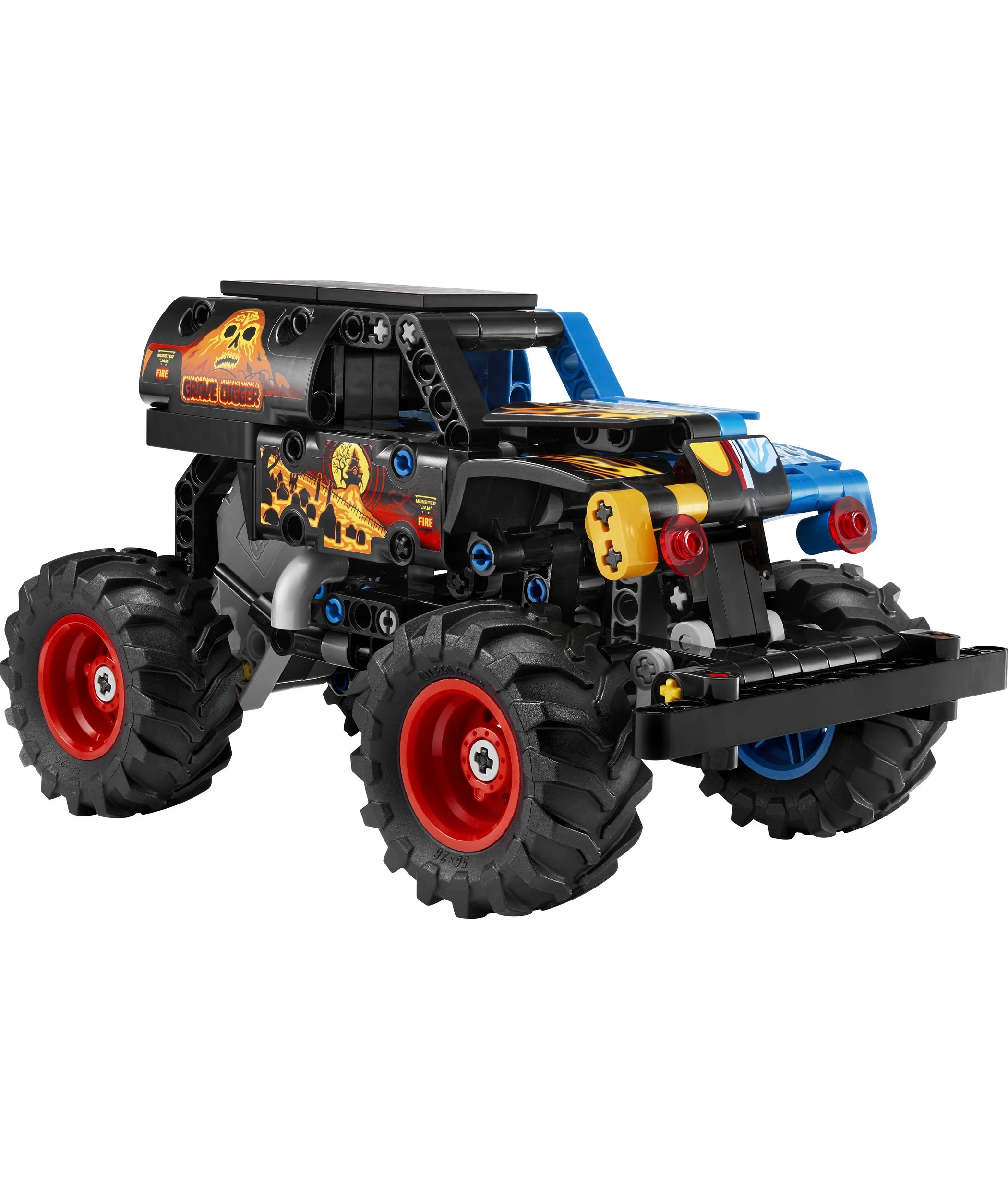 2 LEGO Technic Monster Jam Grave Digger Fire and Ice 42219, 2 of 10