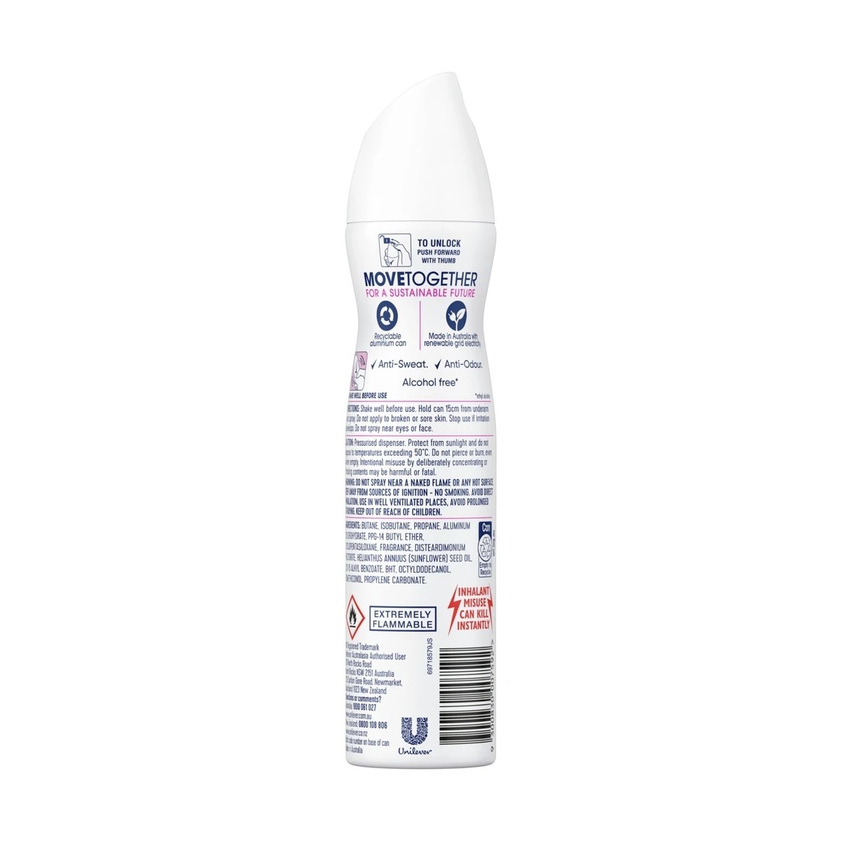 2 Rexona MotionSense Bouquet Antiperspirant 250ml, 2 of 9