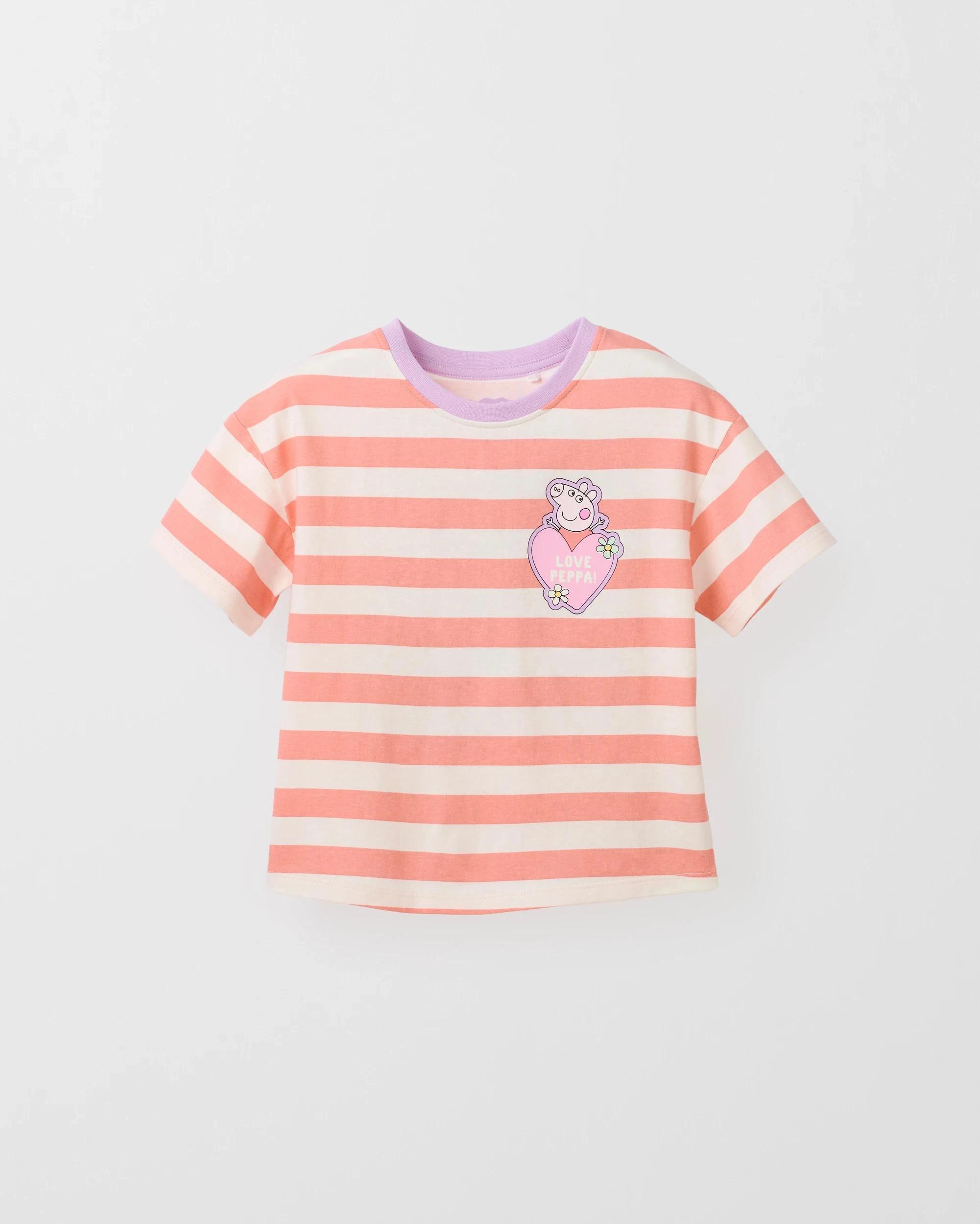 1 Peppa Pig Australian Cotton T-Shirt ORANGE, 1 of 3