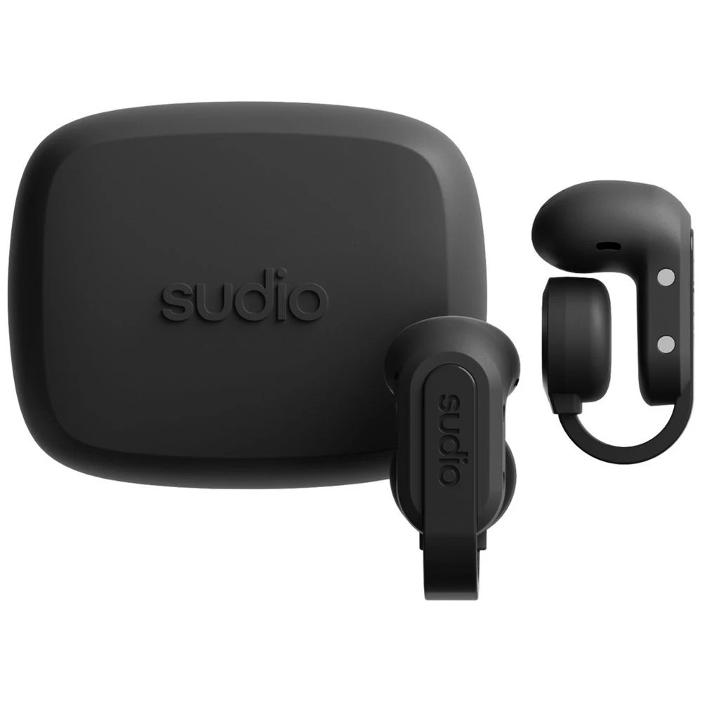 1 Sudio B3 Open Multitasking Earbuds Black, 1 of 5