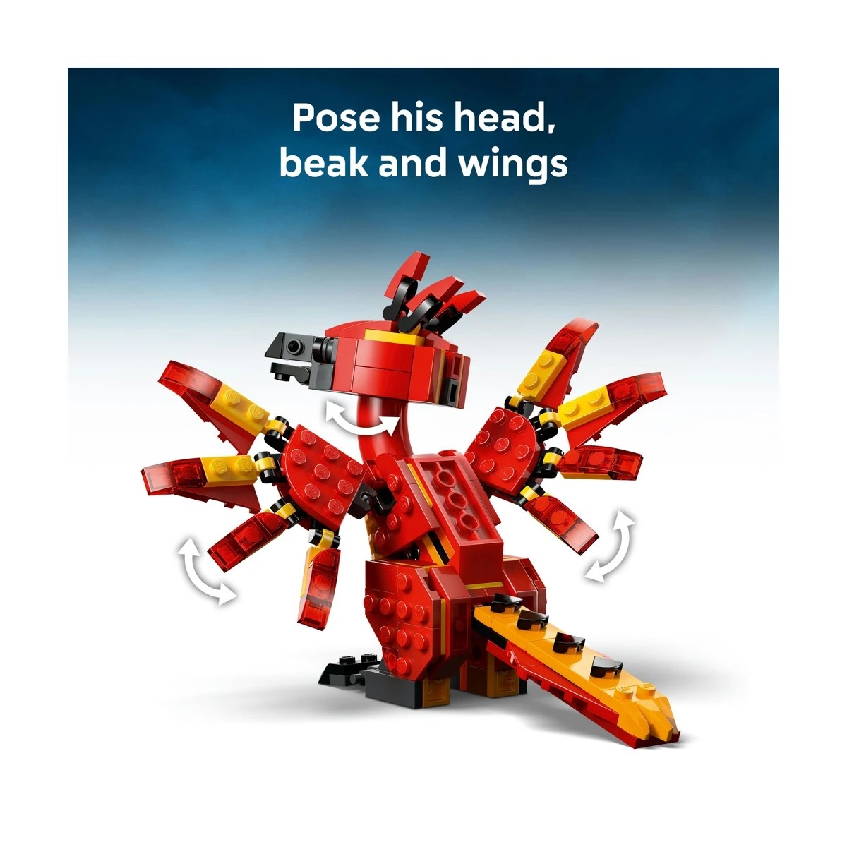 4 LEGO Harry Potter Fawkes: Dumbledore’s Phoenix 76448, 4 of 10