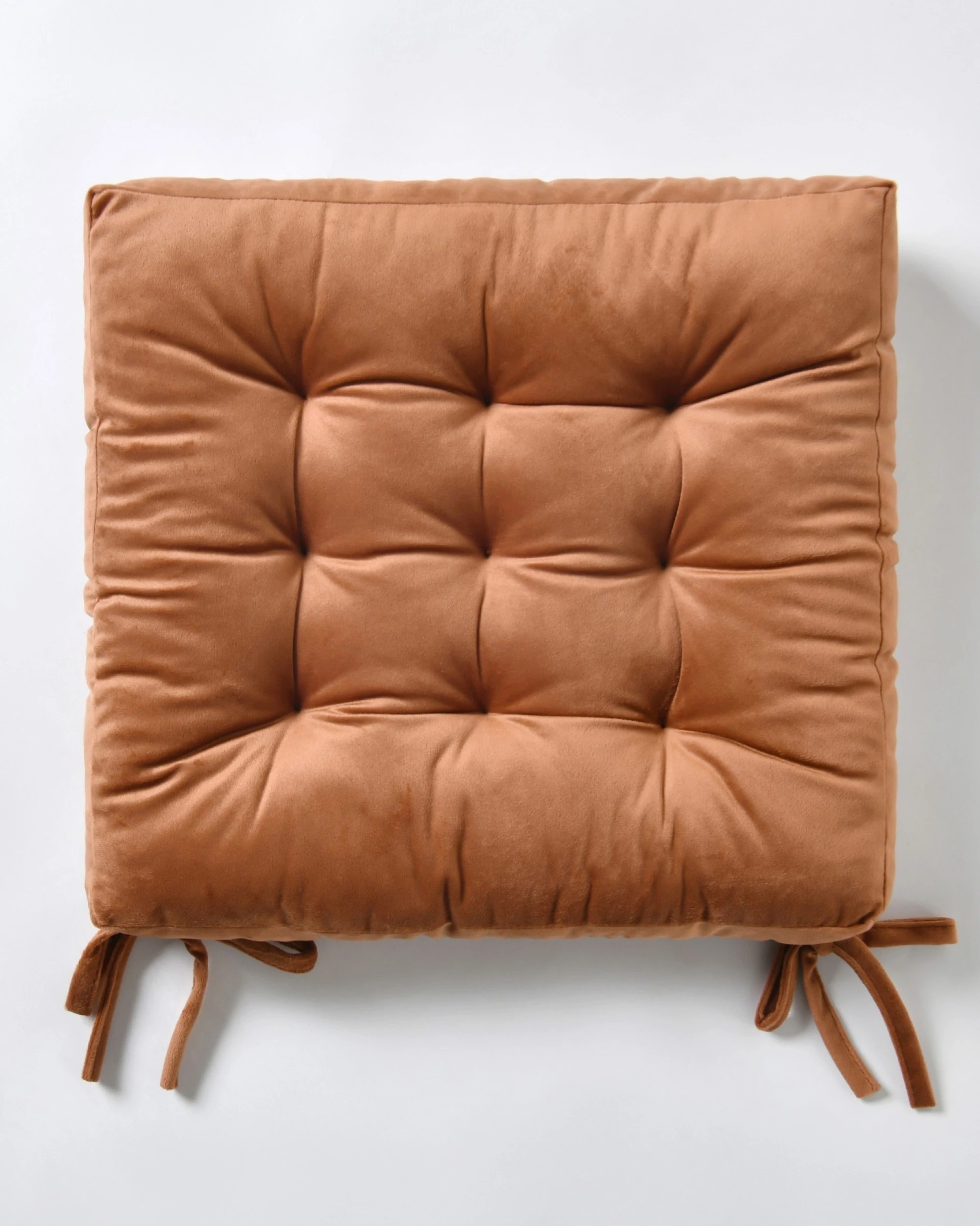 2 Cadence & Co. Vivienne Velvet Seat Cushion 4 Pack - Cinnamon, 2 of 7