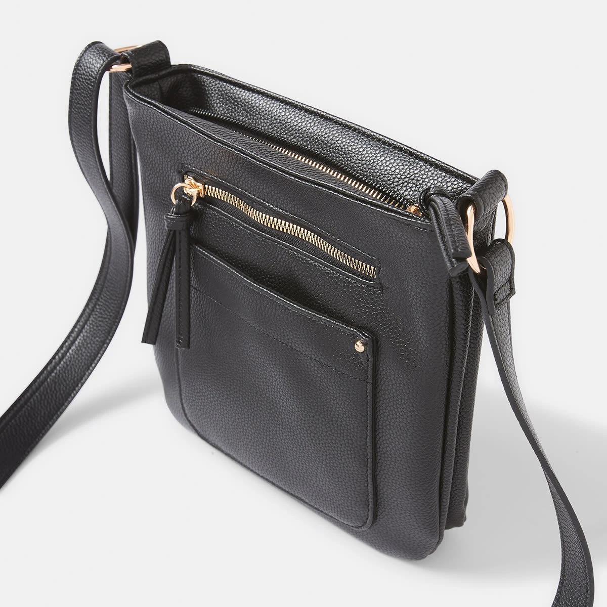 3 Butter Crossbody Bag BLACK, 3 of 6