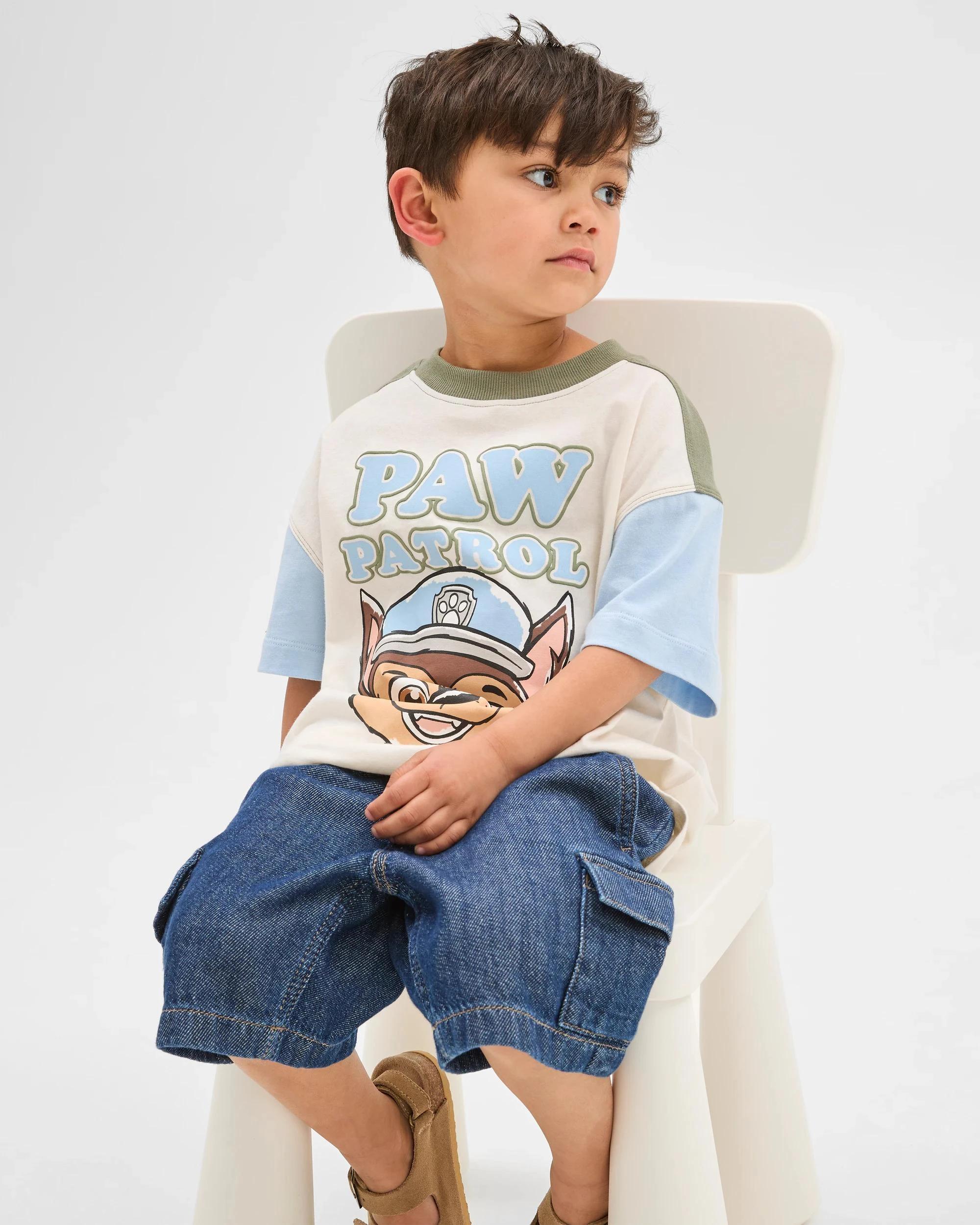 2 Paw Patrol Australian Cotton T-Shirt CREAM, 2 of 7