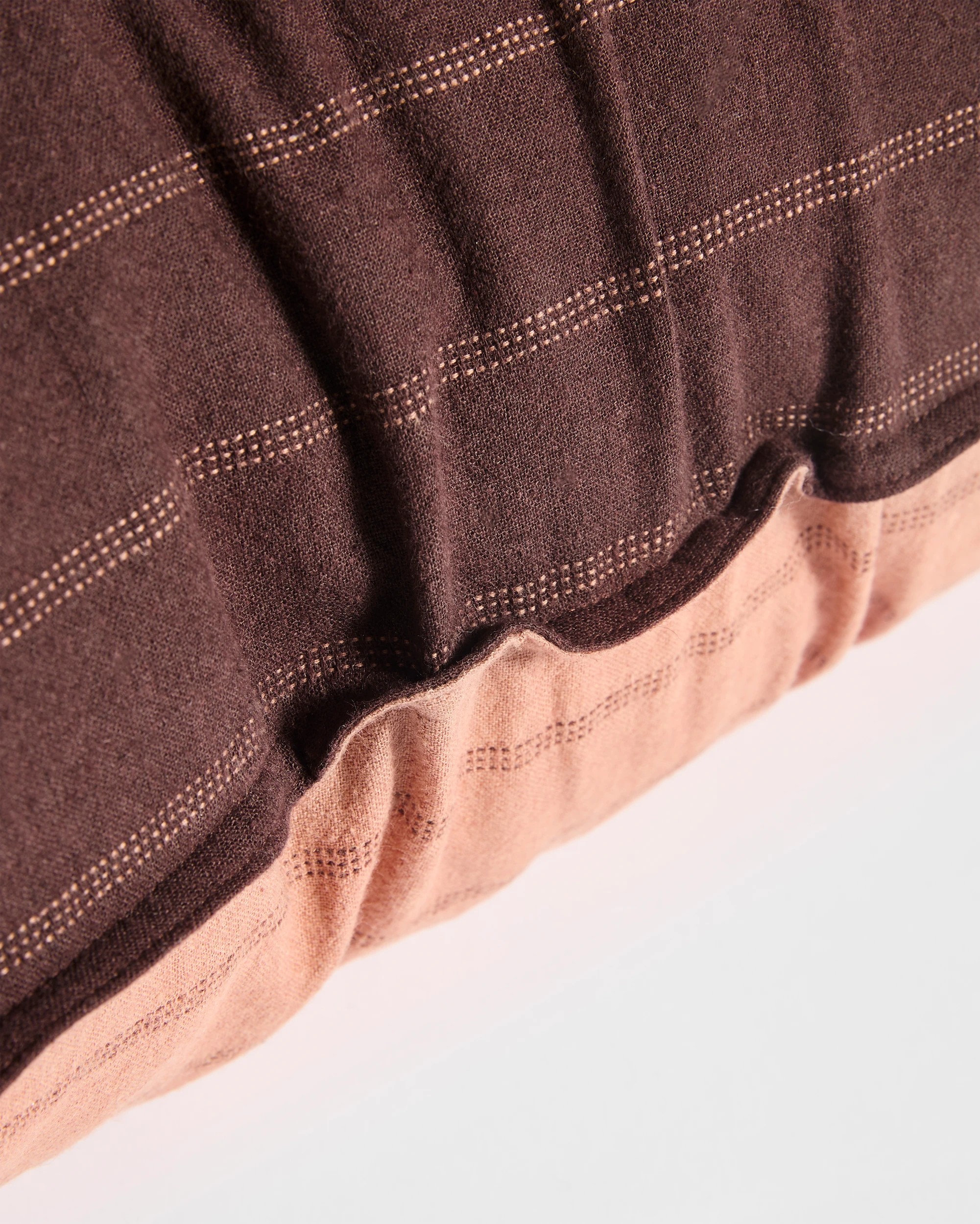 5 Target Adelle Stripe Linen/Cotton European Pillowcase - Queen Bed - Brown, 5 of 10