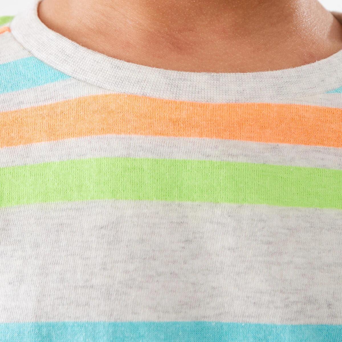 4 Stripe T-shirt Orng Multi, 4 of 9
