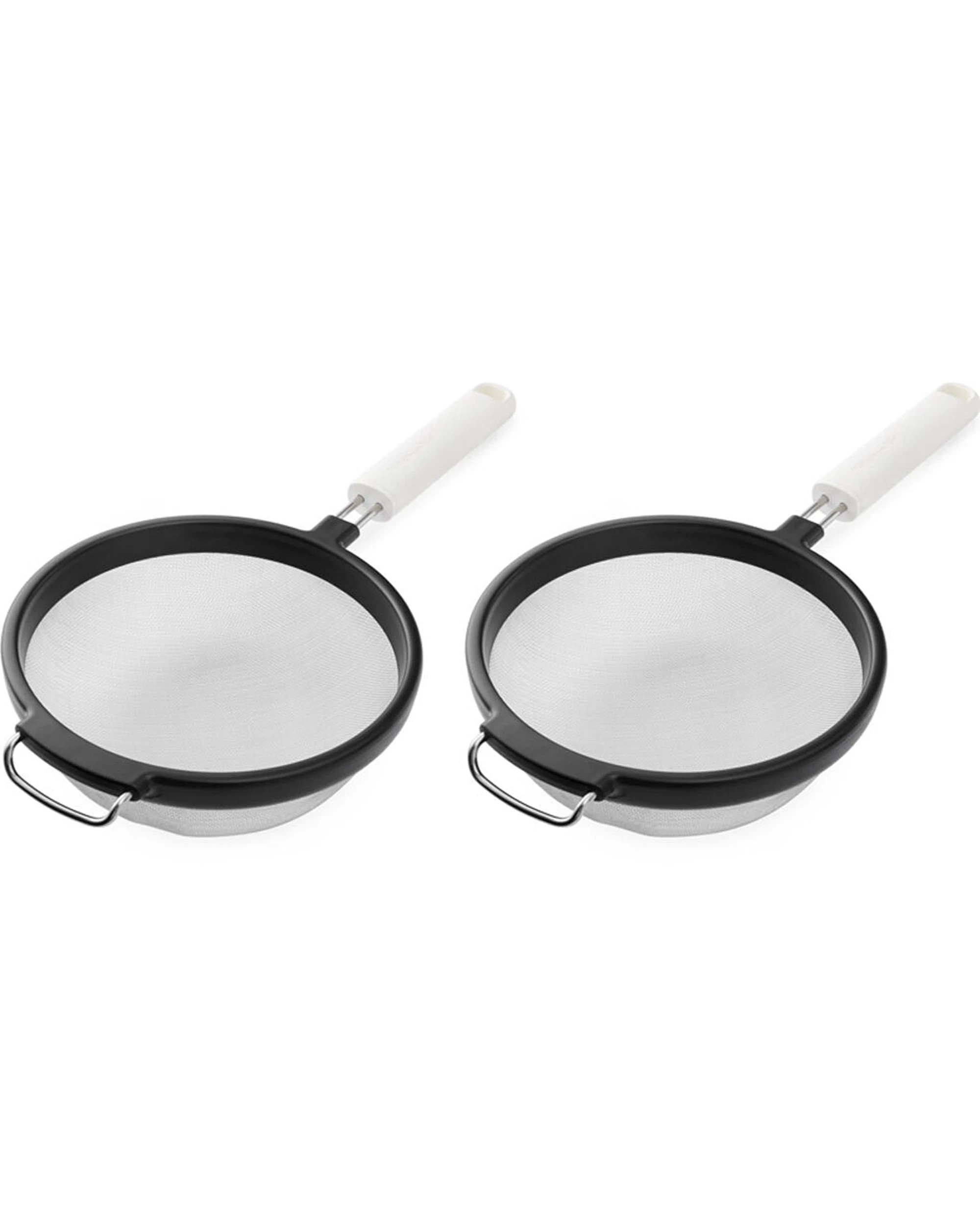 1 KitchenAid 2PK Classic Wire Mesh Sieve Strainer Cooking Utensil Ergonomic Handle - Multi, 1 of 6