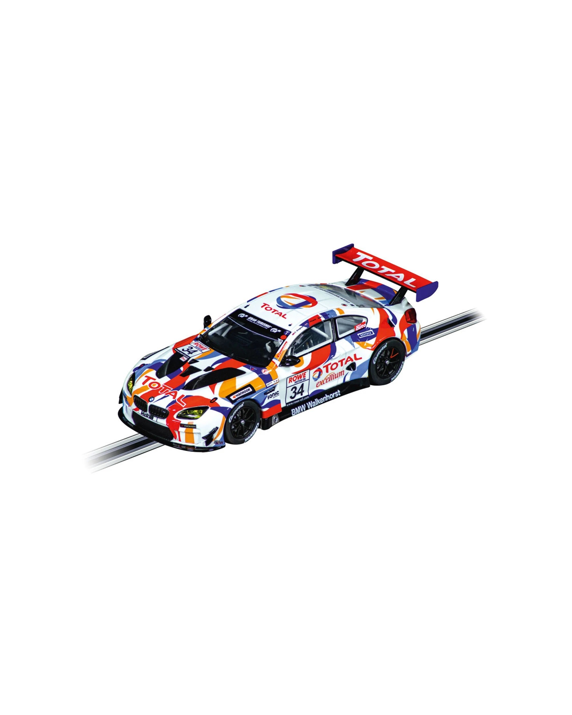 1 Carrera BMW M6 GT3 Walkenhorst MS No. 34 Slot Car Evolution Lights 1.32
 - multi, 1 of 5