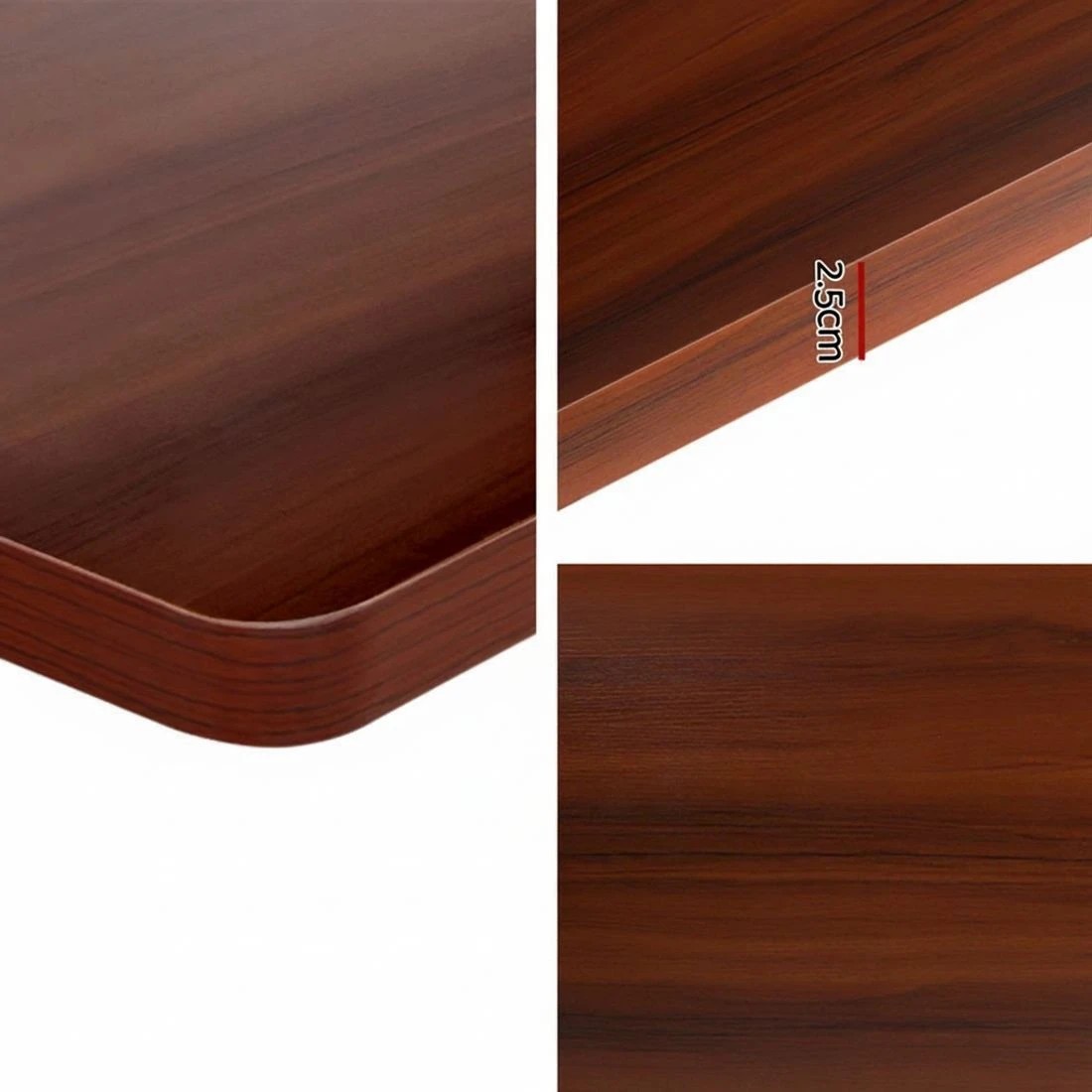 5 Artiss Standing Desk Motorised Dual Motor Walnut 120CM - Brown, 5 of 7