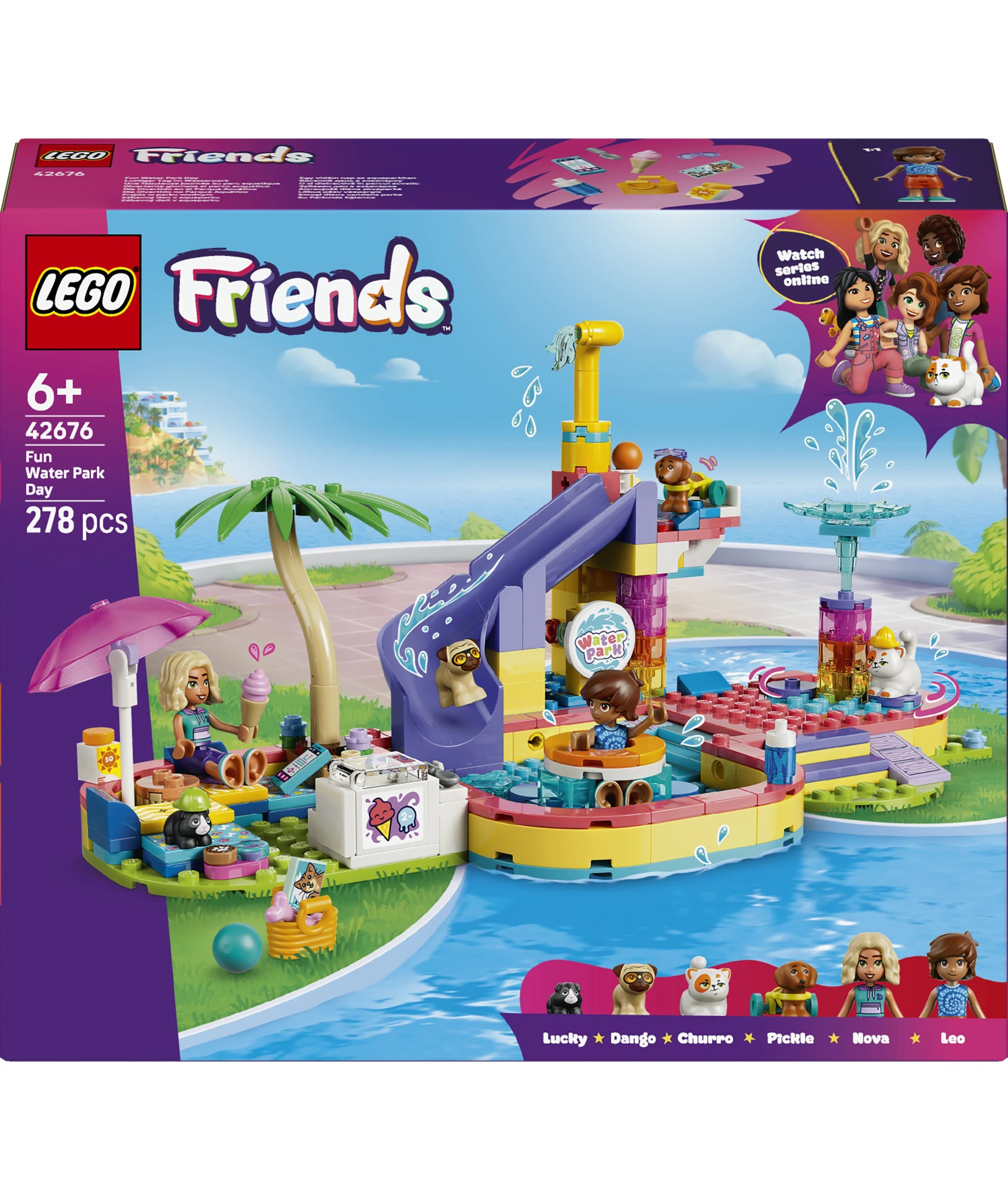1 LEGO Friends Fun Water Park Day 42676, 1 of 10