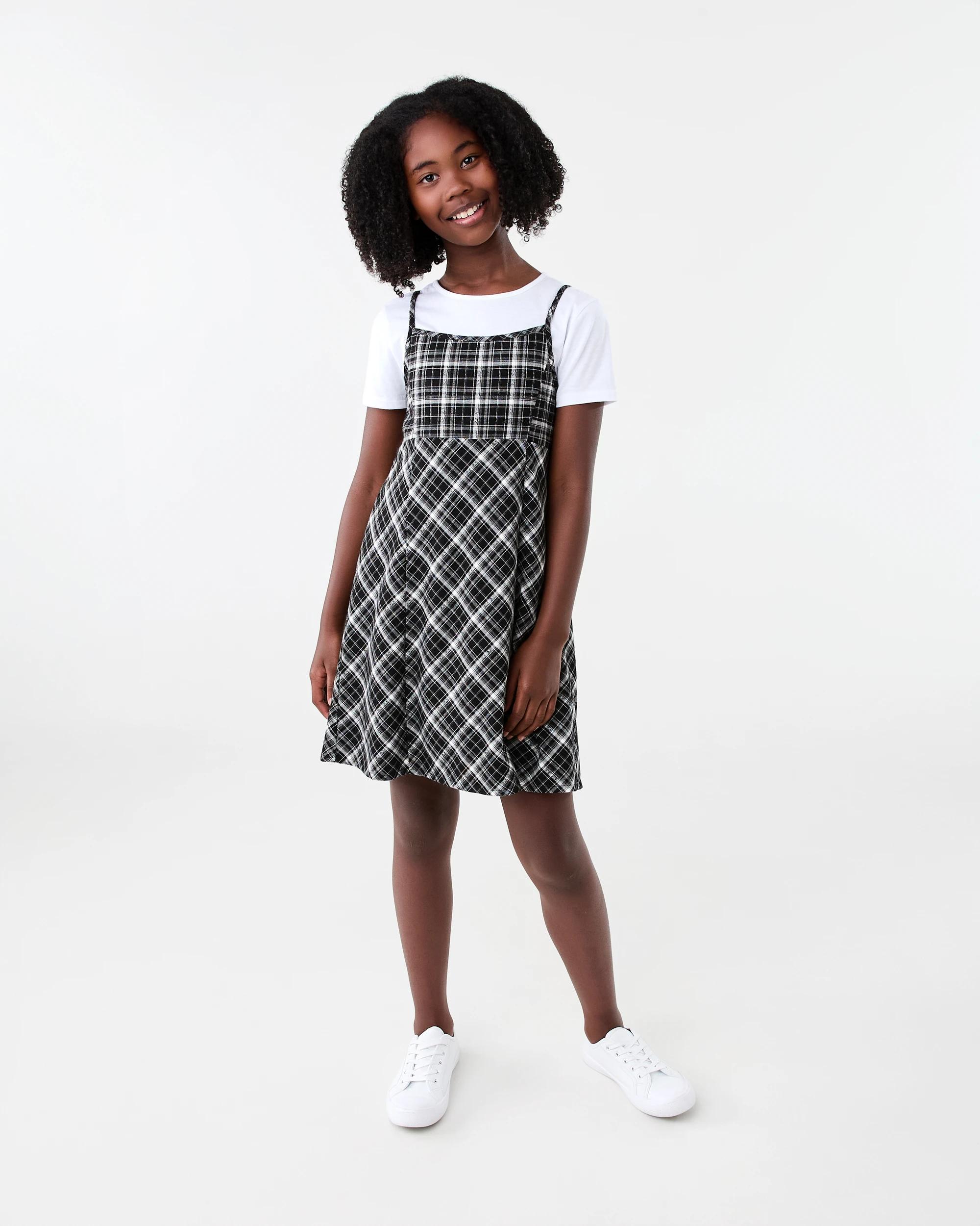 7 Twofer Dress Set Black, 7 of 7