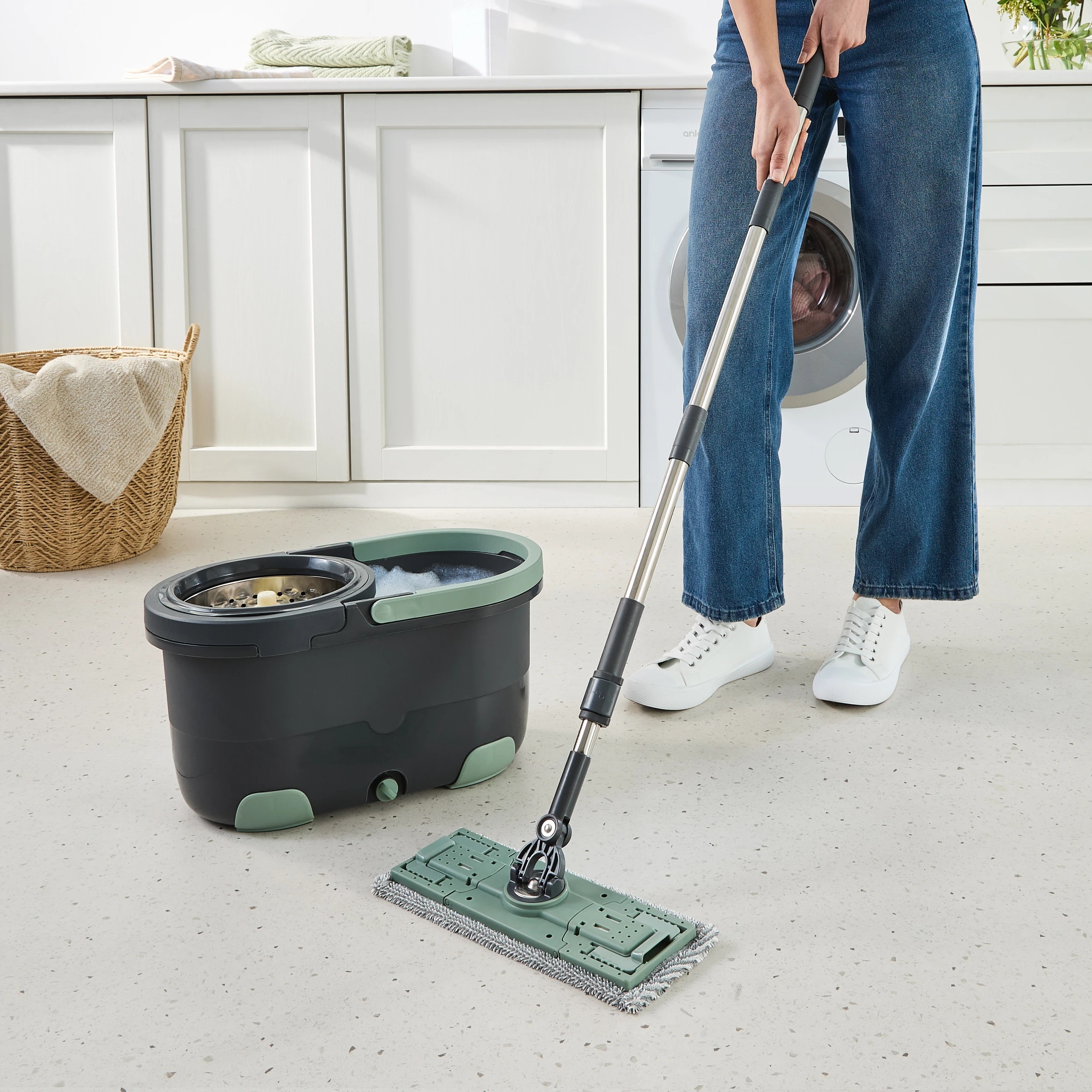 2 Multi Head Spin Mop Set, 2 of 10