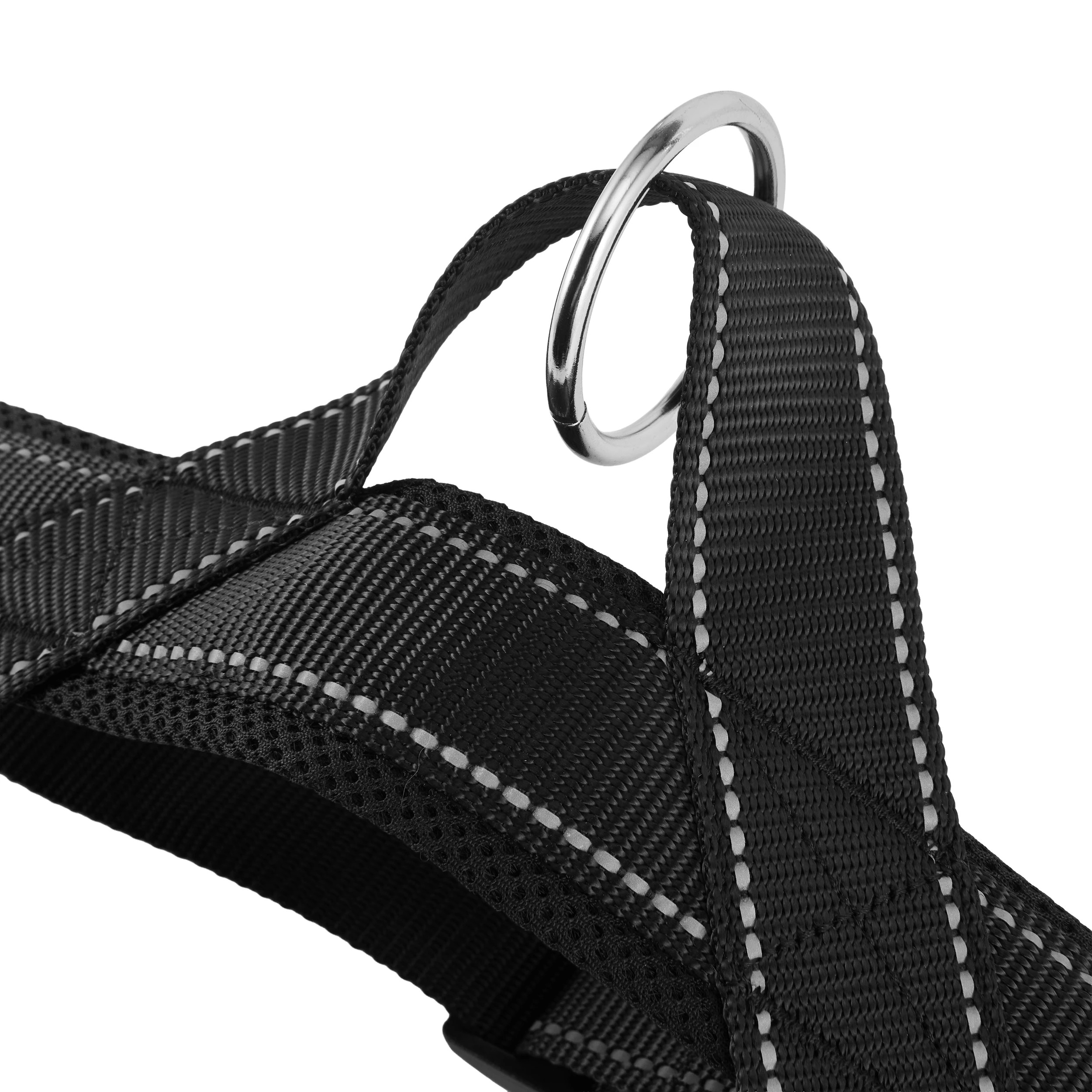 7 Pet Customisable Harness - Extra Large, Black, 7 of 10