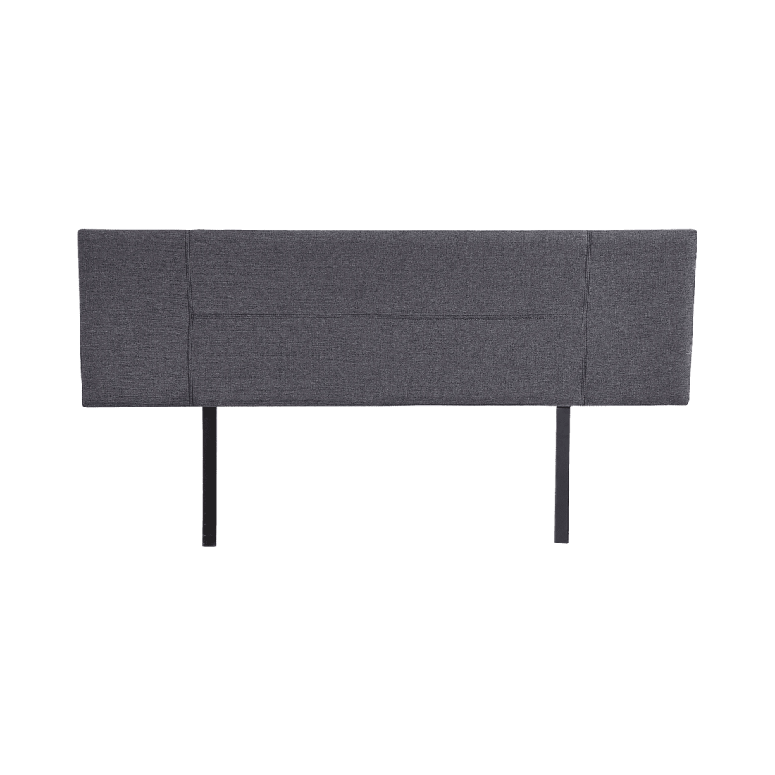 1 Palermo Designer Stitched Linen Bedhead — Grey, Adjustable Leg Height 42–55cm
 - grey, 1 of 4