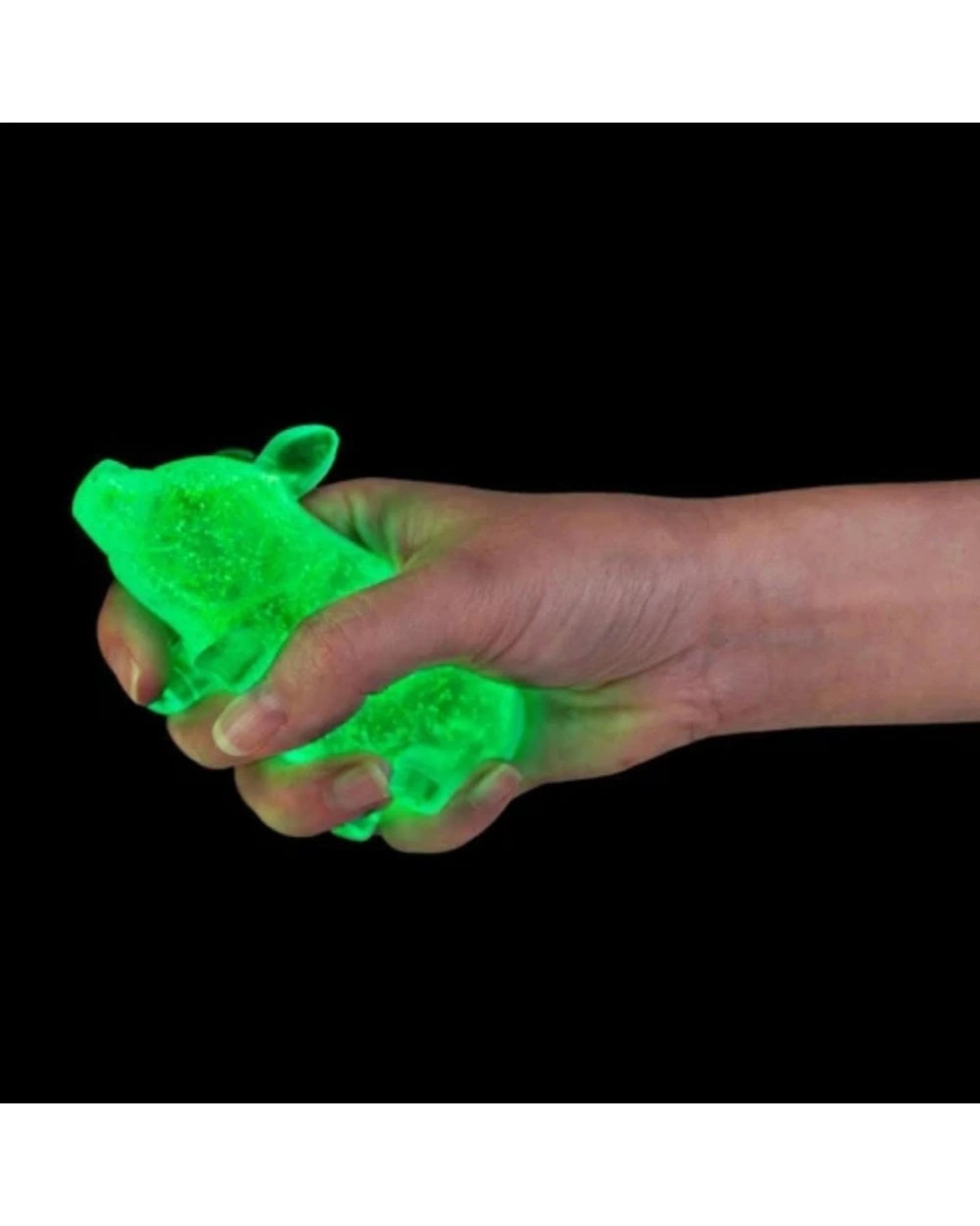 2 Smooshos Super Squeeze Glow in the Dark Pig Assorted, 2 of 3