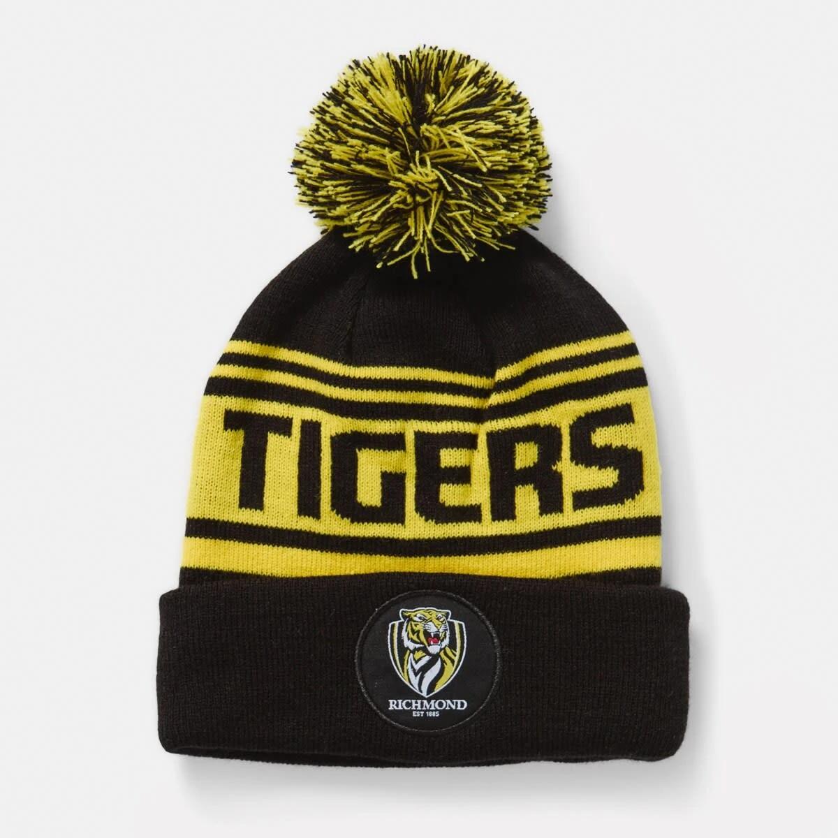 1 Official AFL Adult Beanie Richmond, 1 of 4