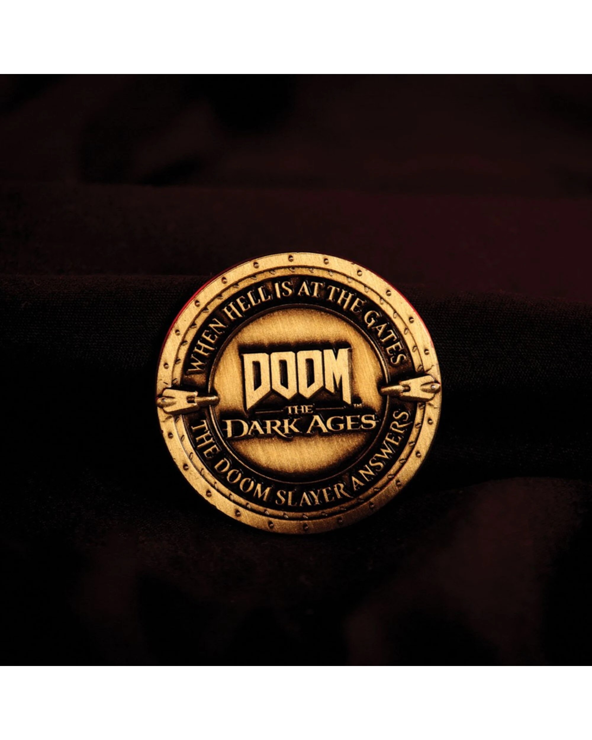 4 Doom: The Dark Ages Collectable Coin, 4 of 5