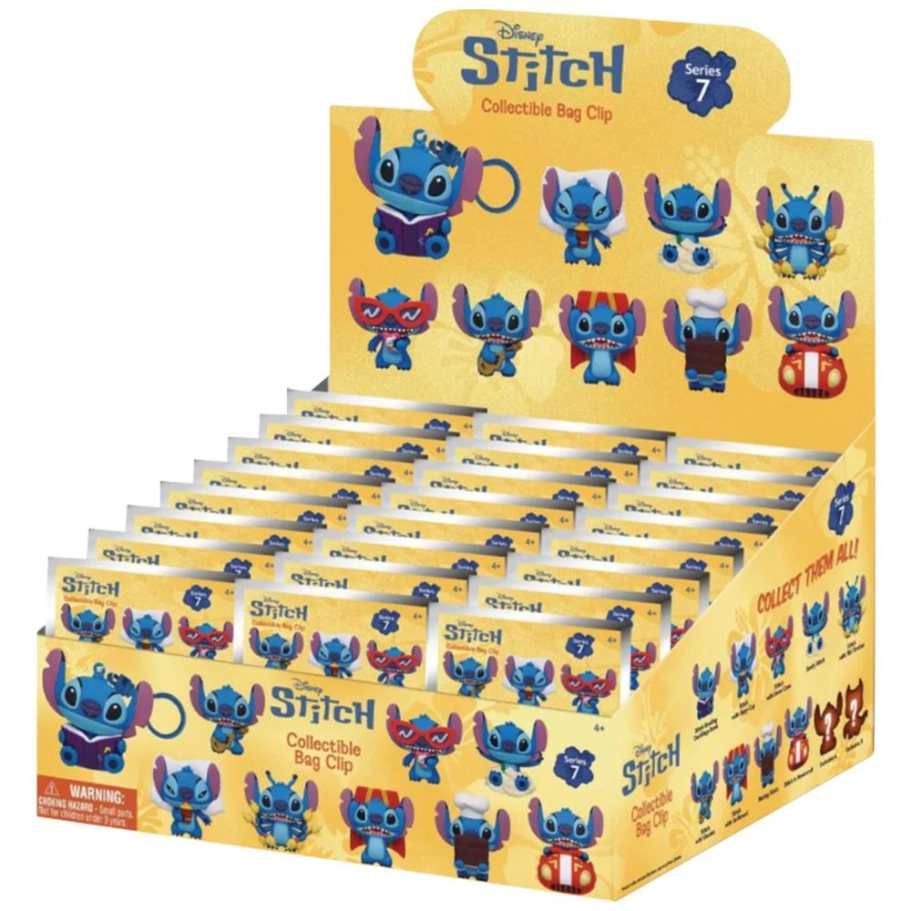 2 PVC Bag Clip Blind Bag Lilo & Stitch Series 7, 2 of 5