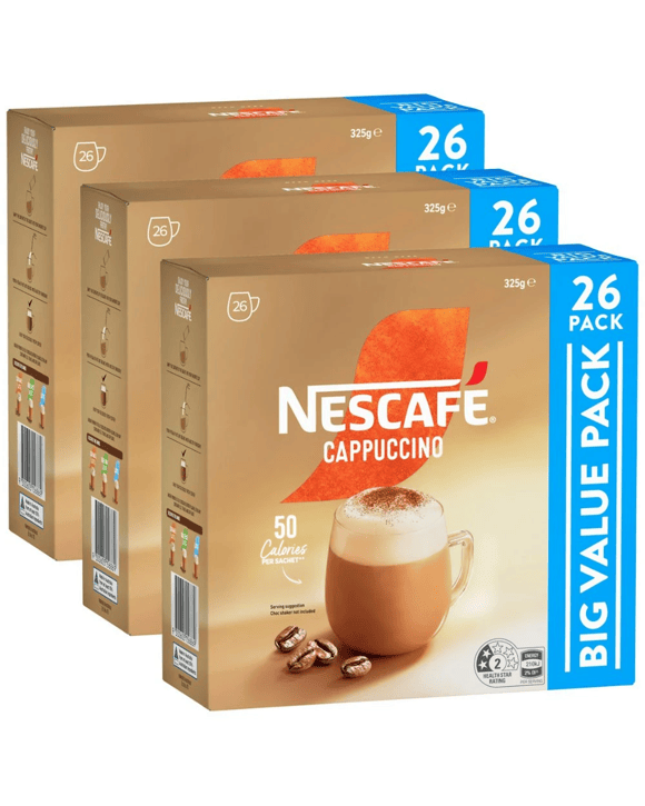 Nescafe Cappucino Sachet 78 Pack