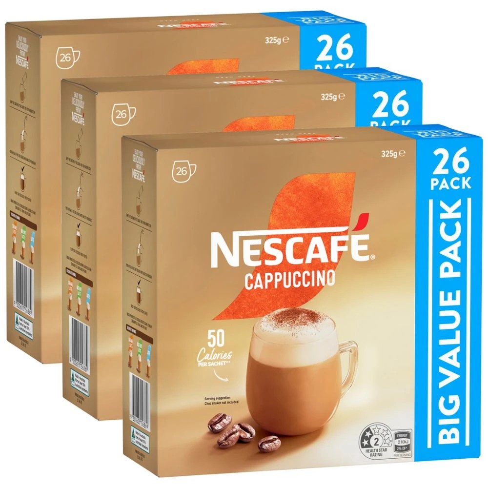 1 Nescafe Cappucino Sachet 78 Pack, 1 of 1