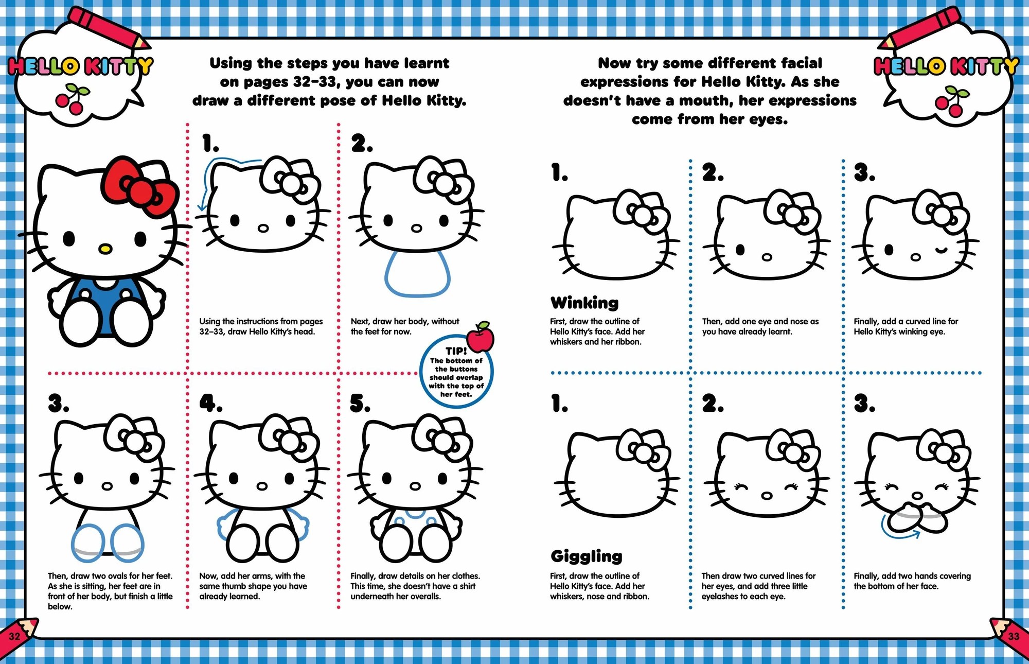 2 Hello Kitty and Friends: How to Draw - Book, 2 of 5