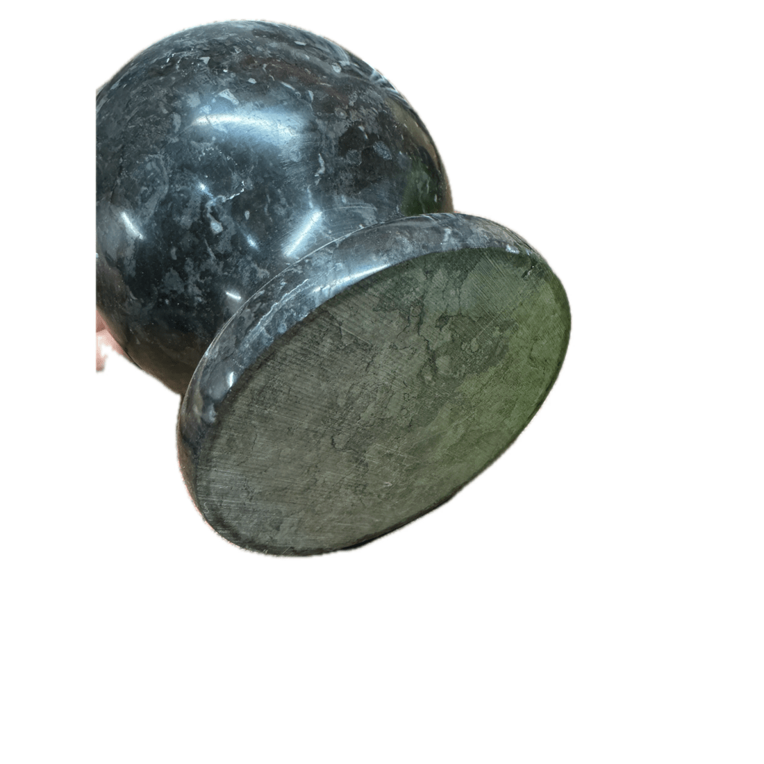 5 BR Home Stone Mortar & Pestle Herbs Spices Grinder in Dark Grey, 5 of 6