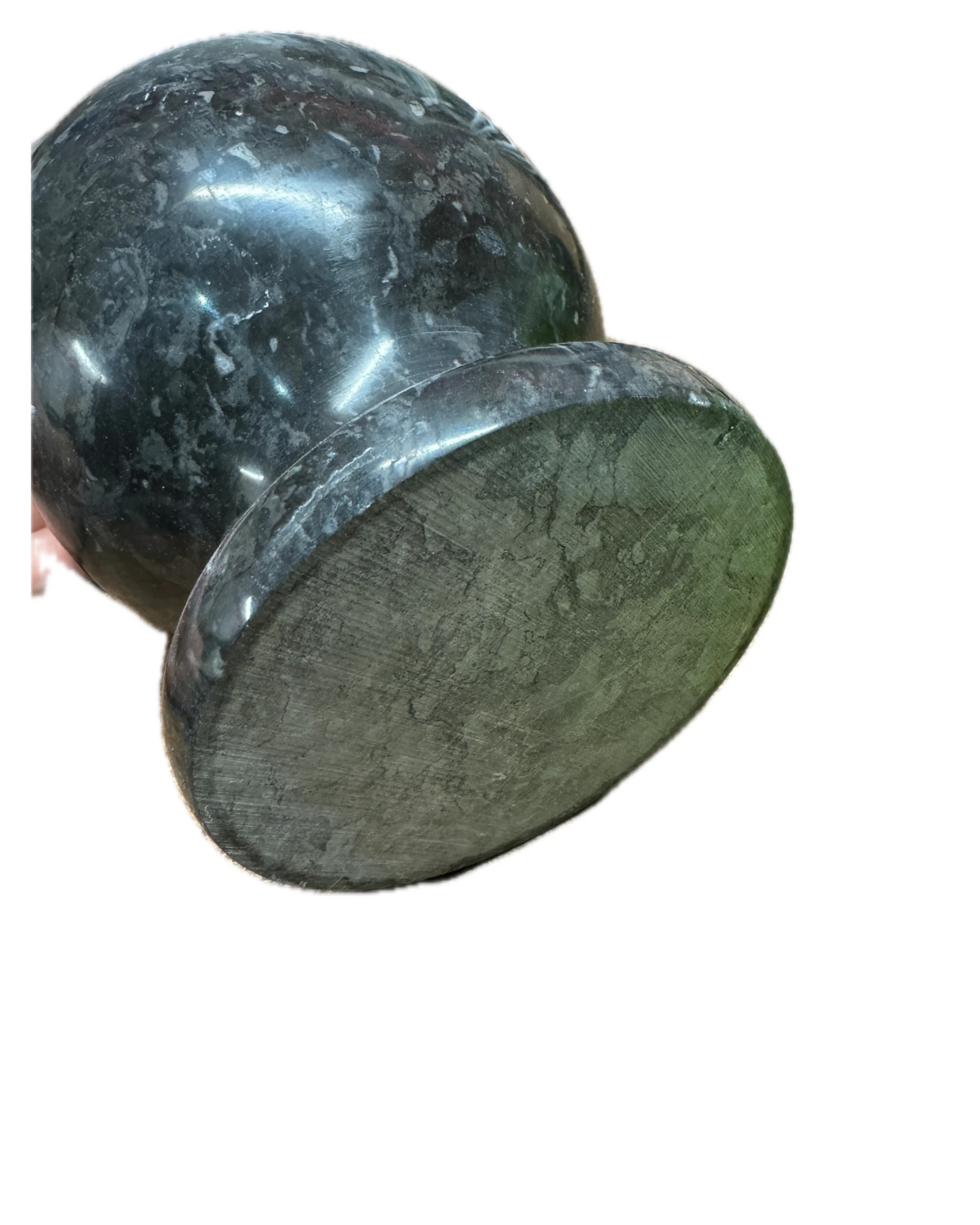 5 BR Home Stone Mortar & Pestle Herbs Spices Grinder in Dark Grey, 5 of 6