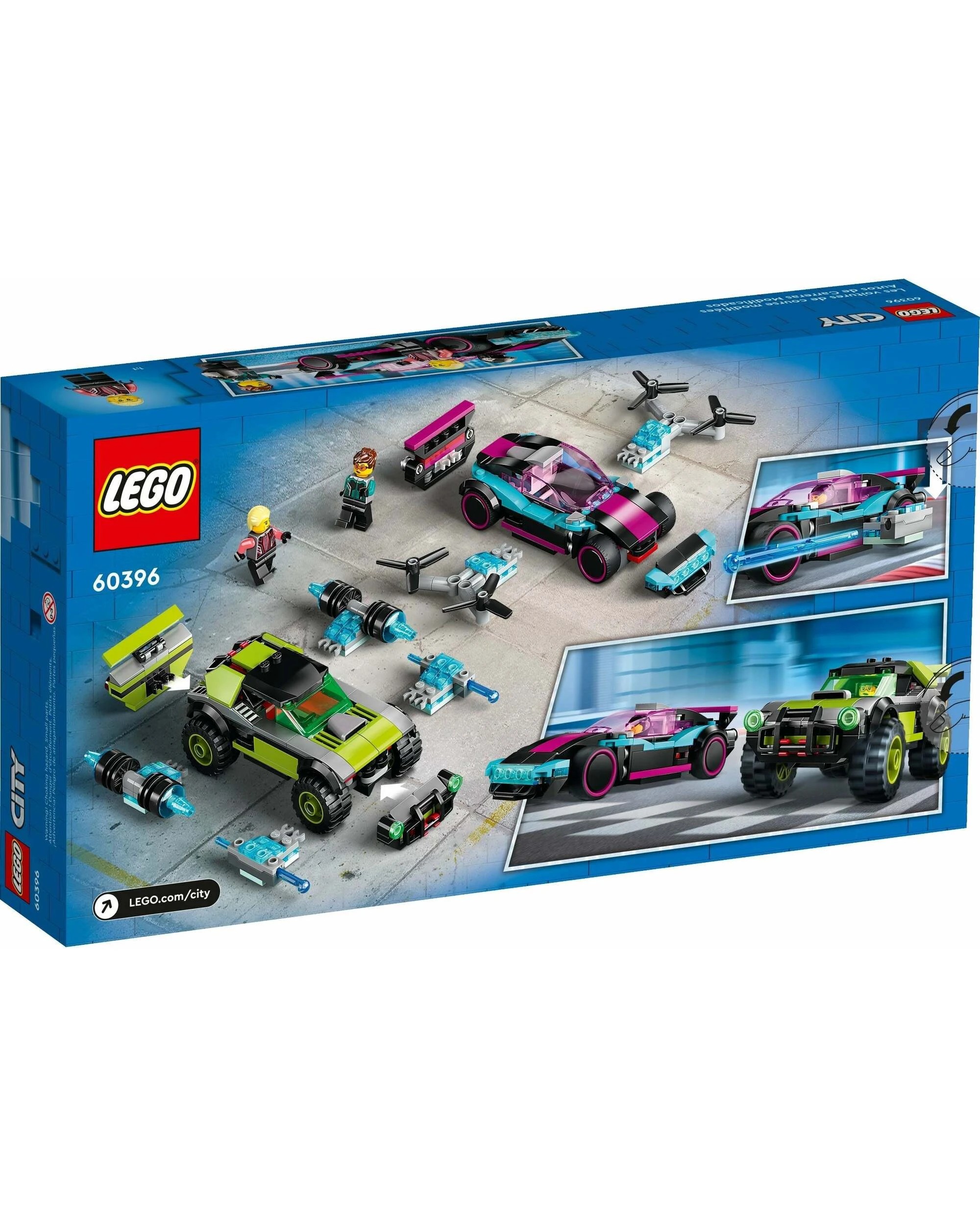 5 LEGO City Series 60396 Modified Race Cars, 5 of 5