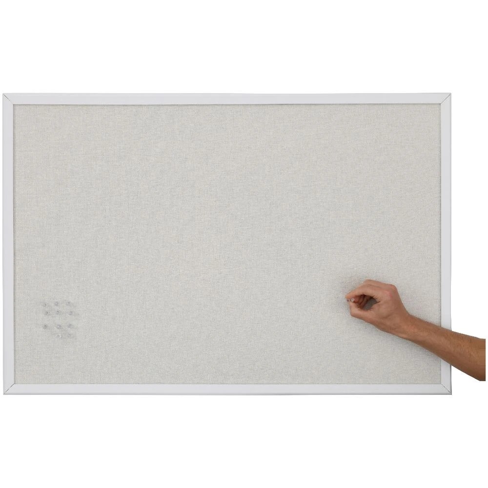 3 Otto Linen Board 600 x 900 mm White Frame, 3 of 8