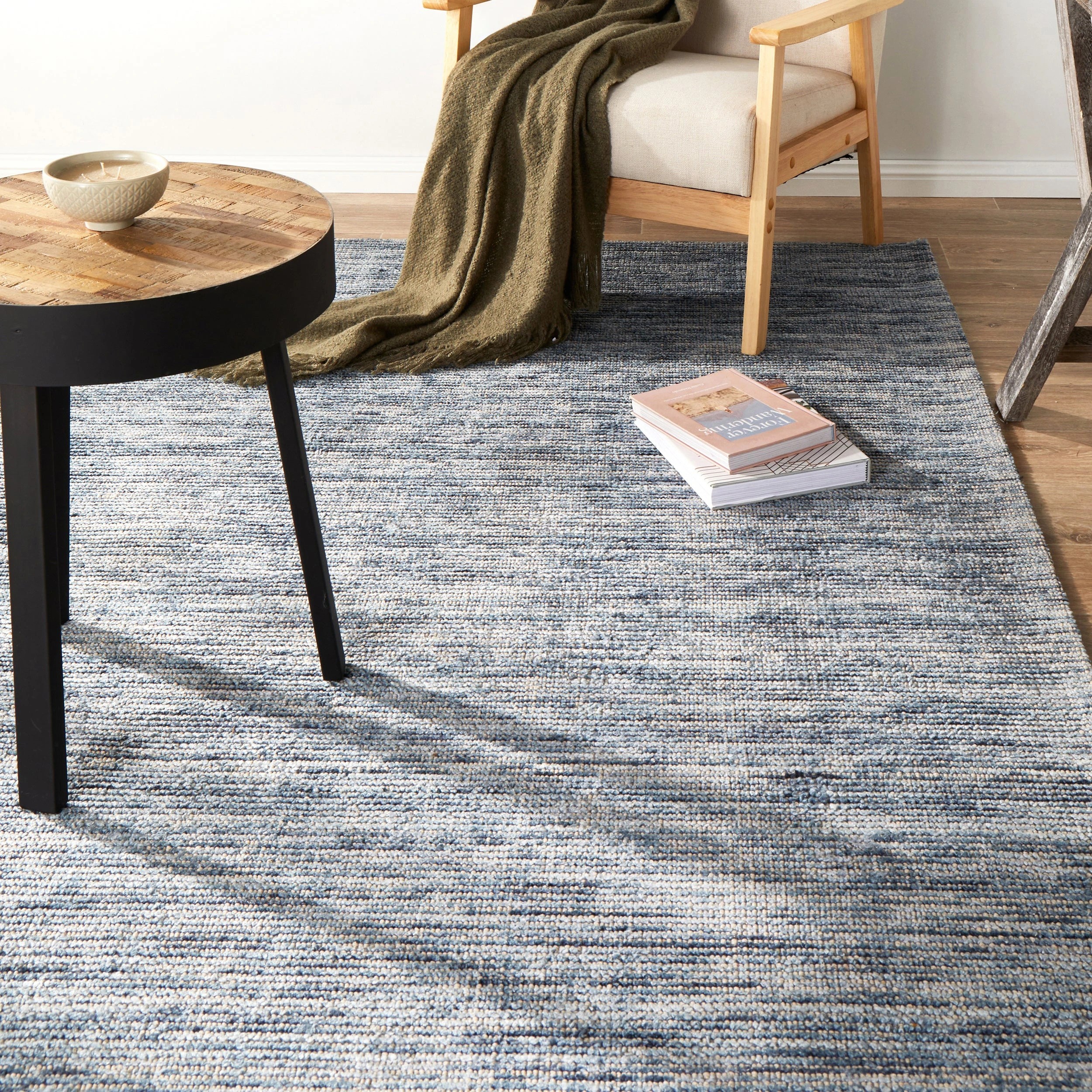 2 Common Ground Rugs Aveline 320x230cm - Extra Large Floor Rug - Blue, 2 of 8