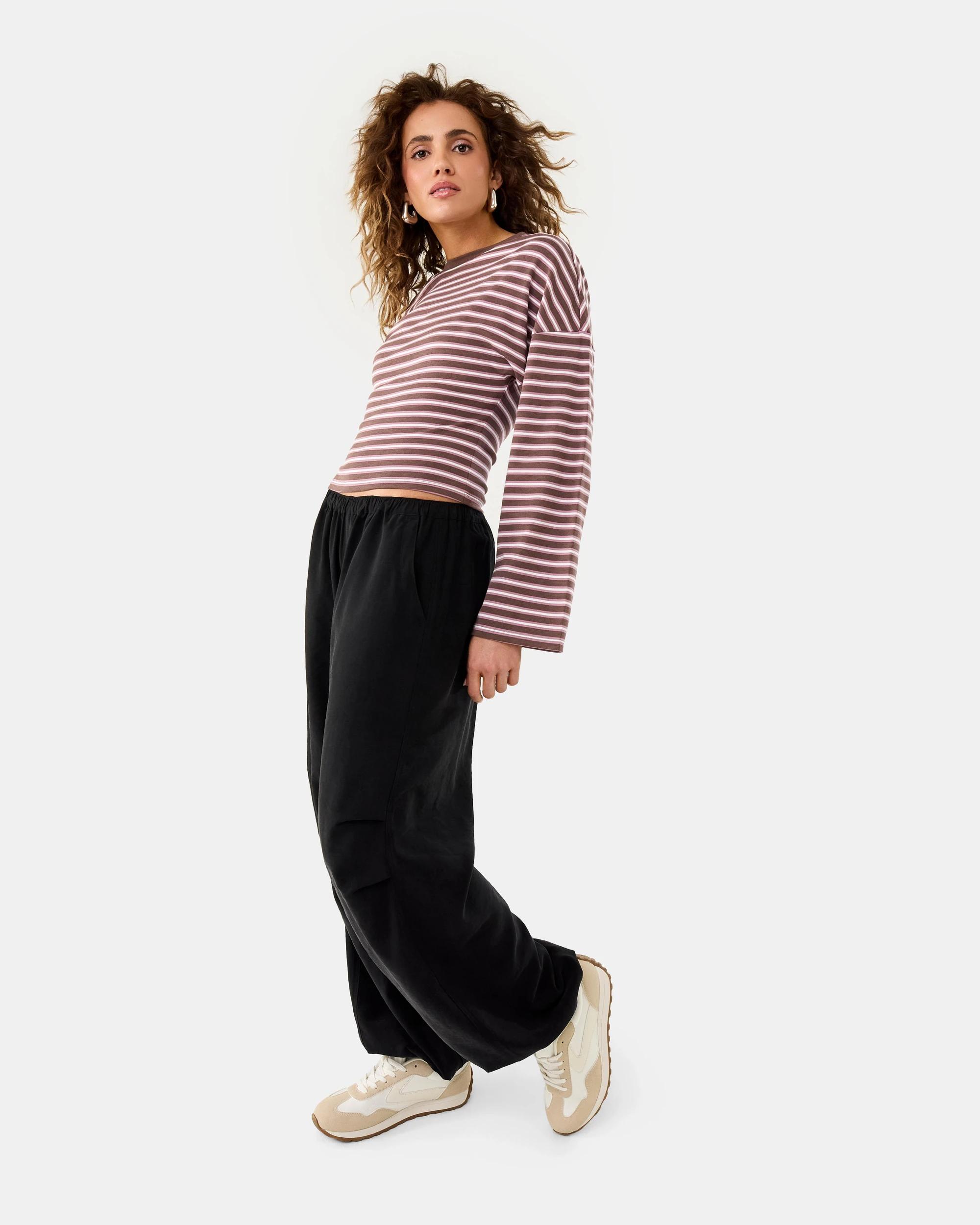 5 Long Sleeve Fitted Top Mauvorch, 5 of 9
