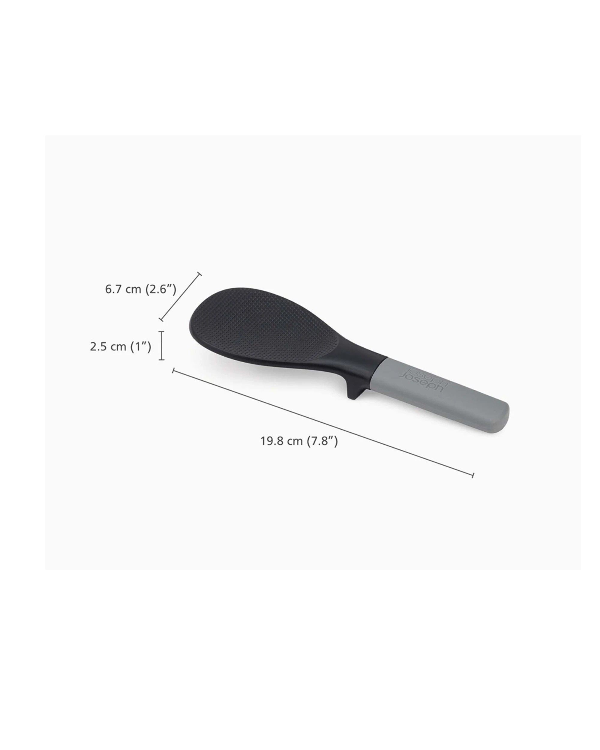 6 Joseph Joseph Elevate Fusion Rice Spoon Elevate Technology 20cm - Black, 6 of 6