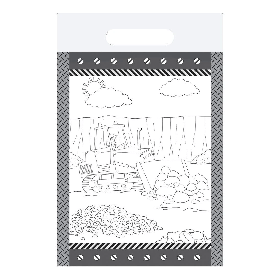 2 Lake Press Deluxe Colouring Pad Construction, 2 of 3