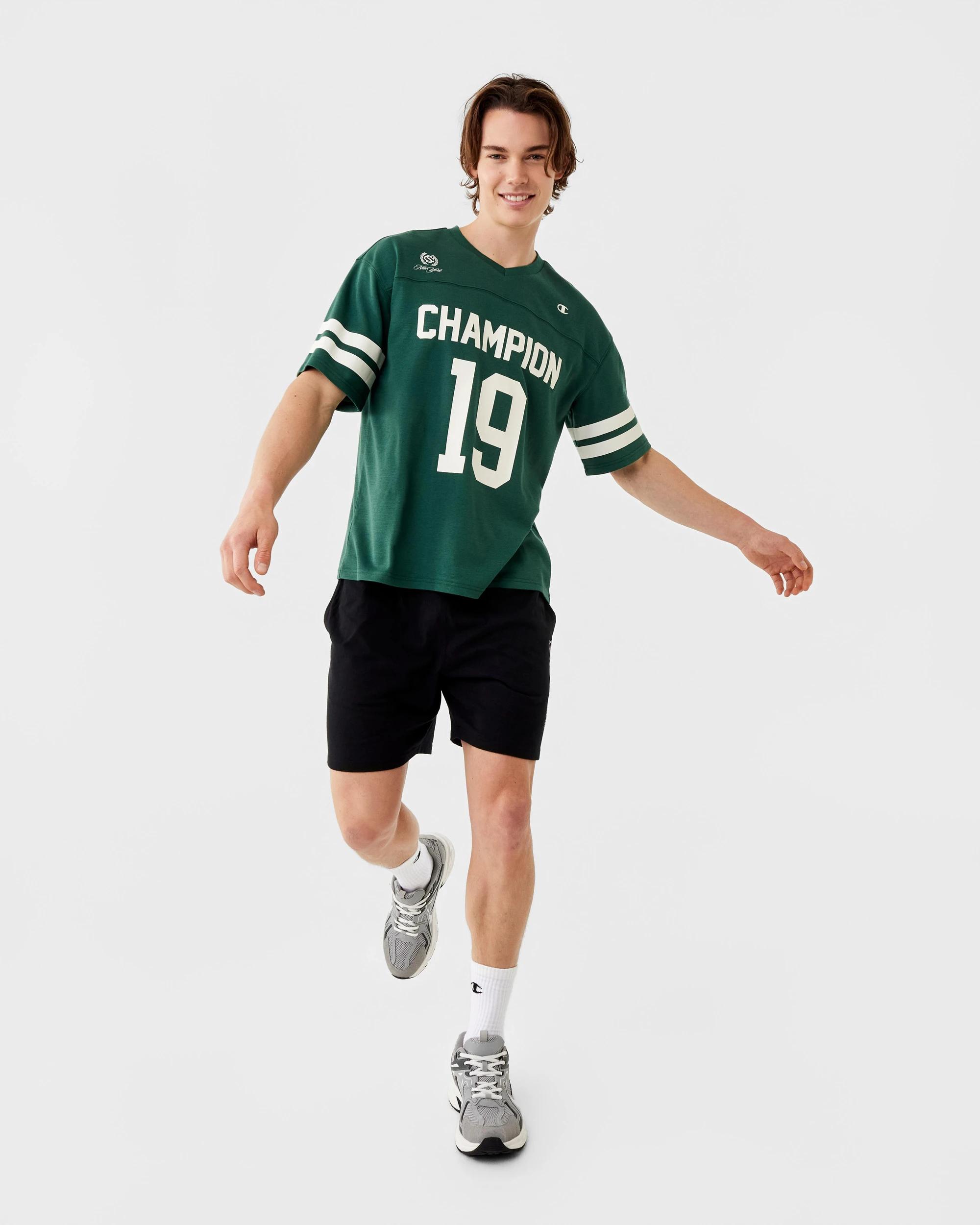 2 Champion Mens Football Jersey Hunt Green, 2 of 10