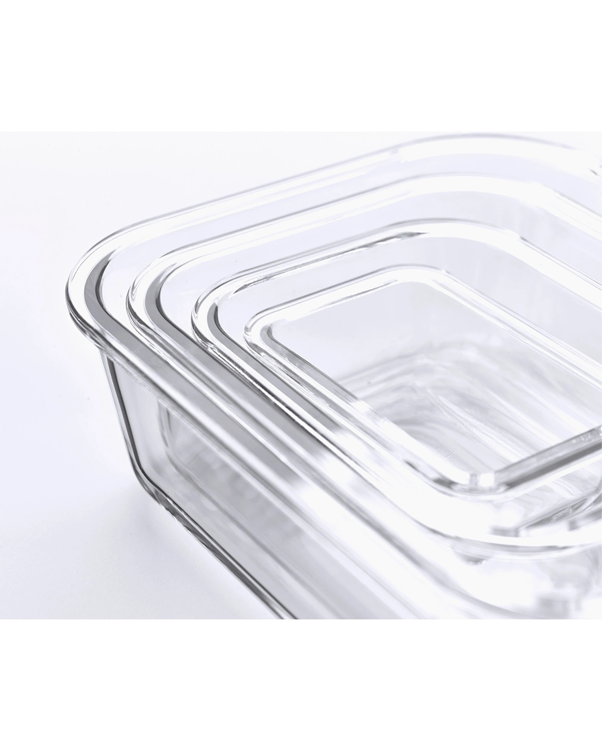 4 Joseph Joseph 4pc Nest Glass Food Storage Container Set With Lids - Multi, 4 of 6