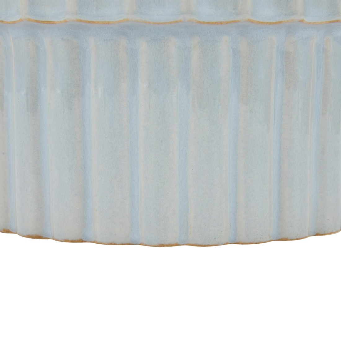 3 Blue Glazed Pot, 3 of 4