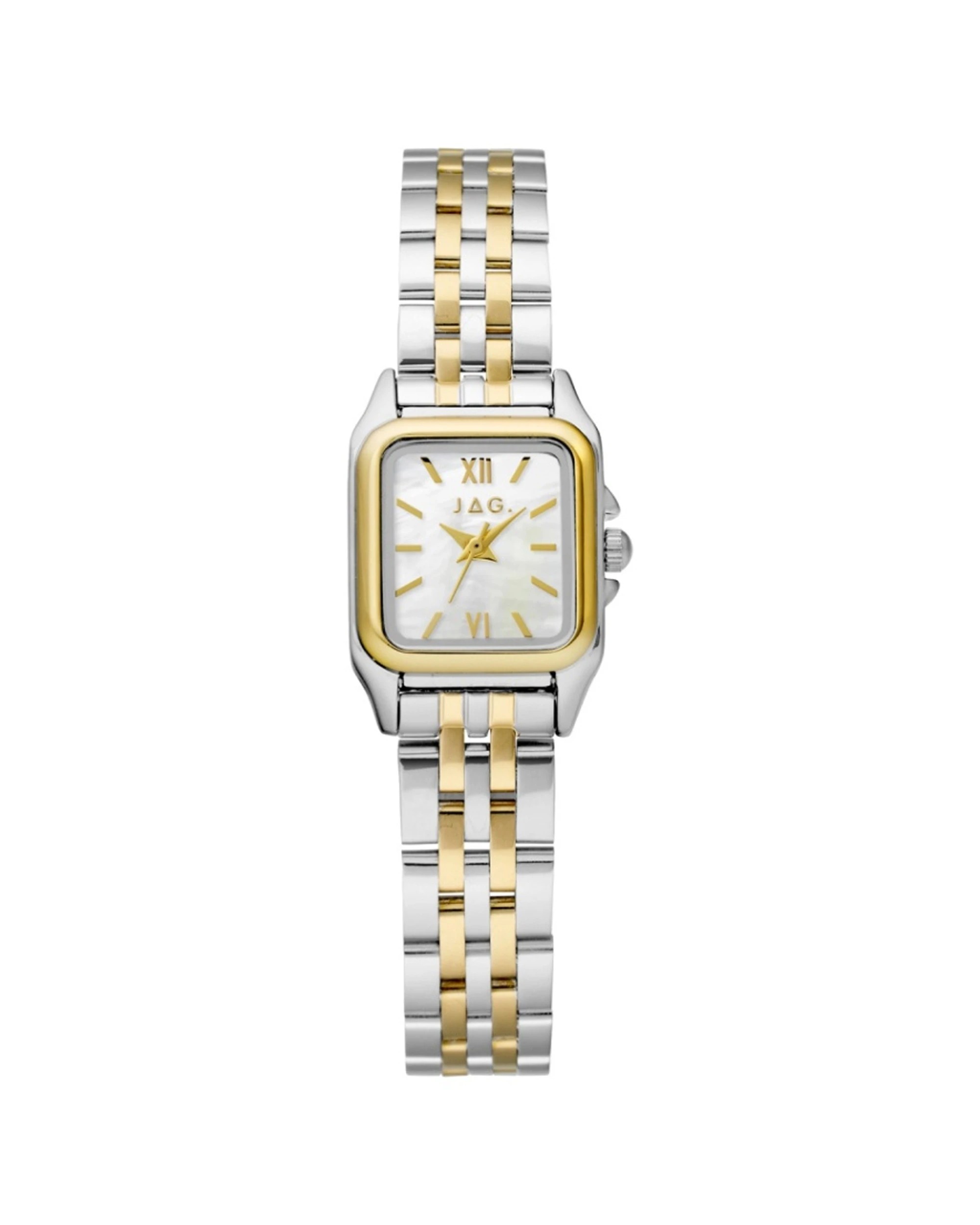 1 JAG Berrima Women's Gold Silver Two-Tone Stainless Steel Watch 20.3mm Mother of Pearl Dial, 1 of 4