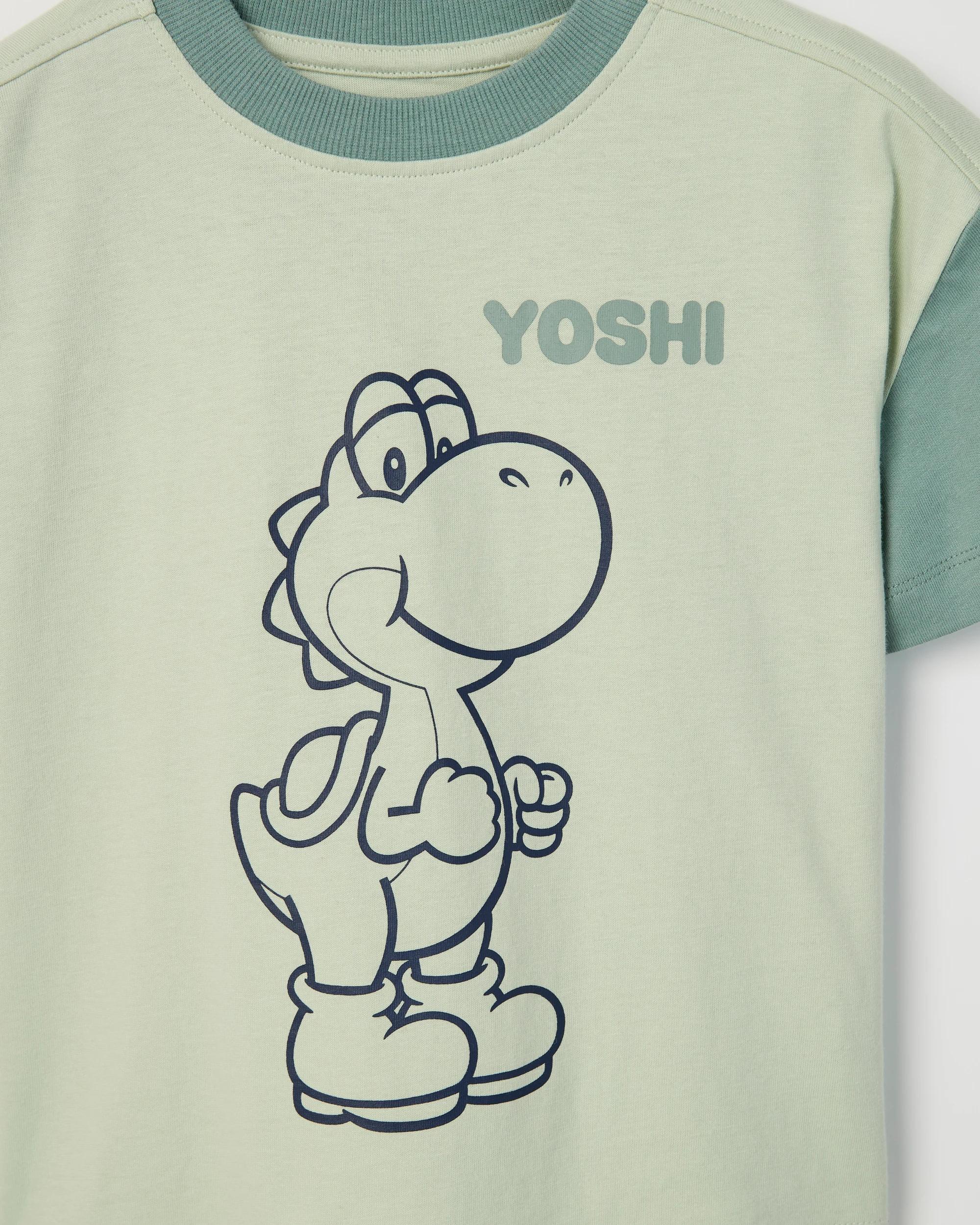 6 Super Mario Australian Cotton T-Shirt GREEN, 6 of 7
