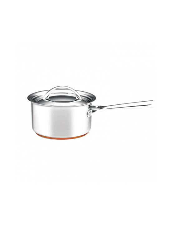 Essteele Per Vita 2.8l Covered Stainless Steel Saucepan 18cm Round With Lid - Silver