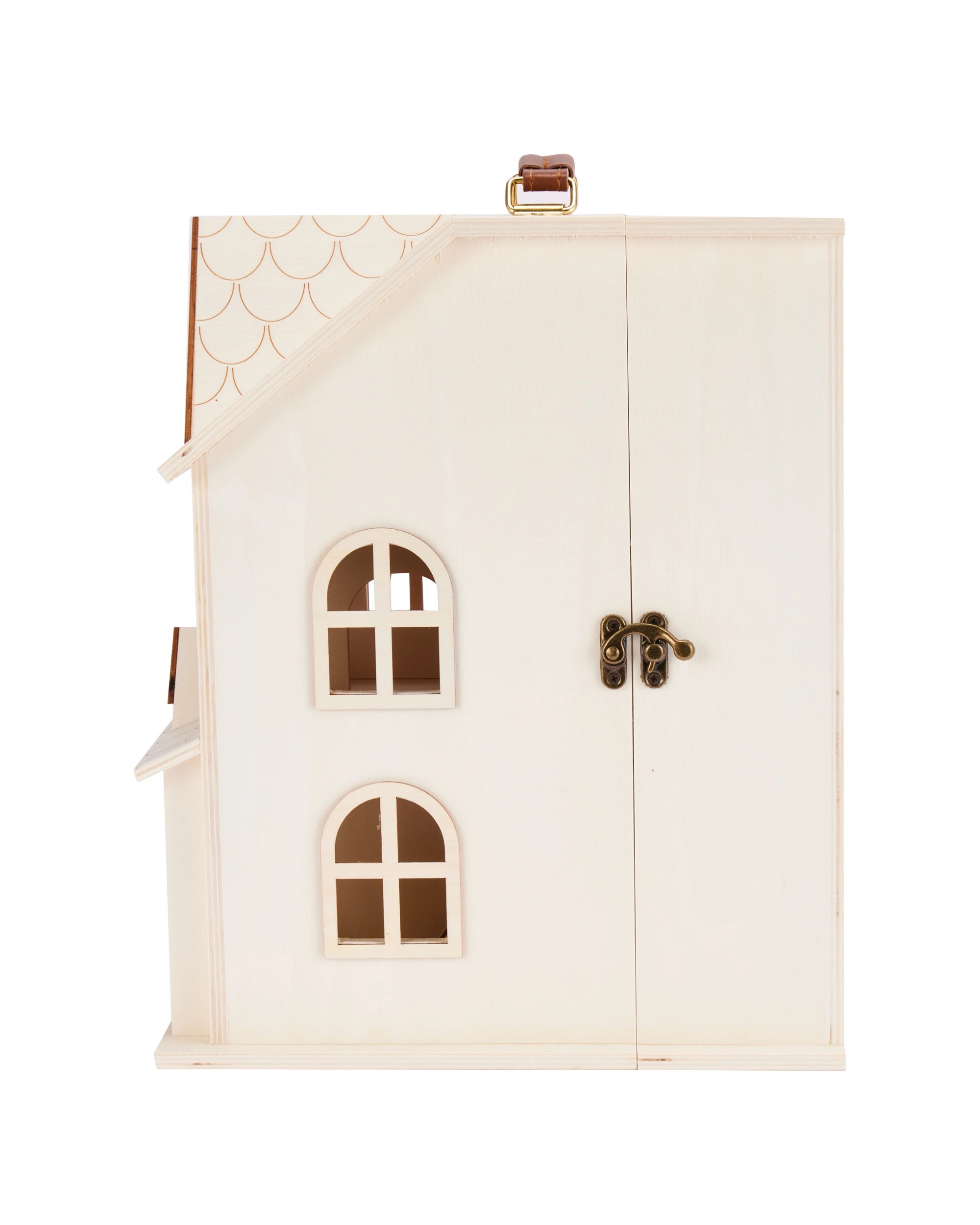 3 Wood Dollhouse, 3 of 6