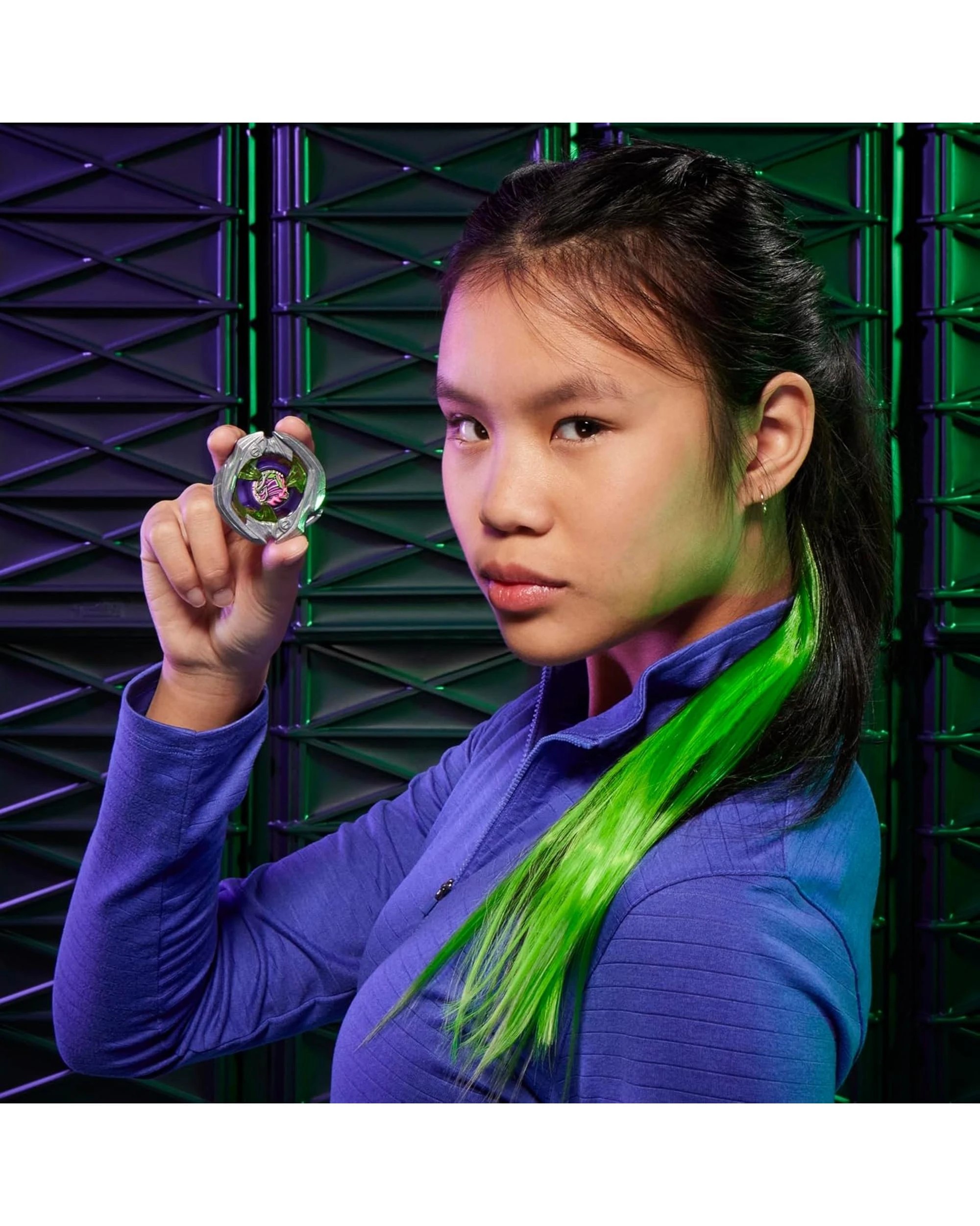 10 Beyblade X Saber Samurai 2-70L Victory Grip Launcher Set, 10 of 10