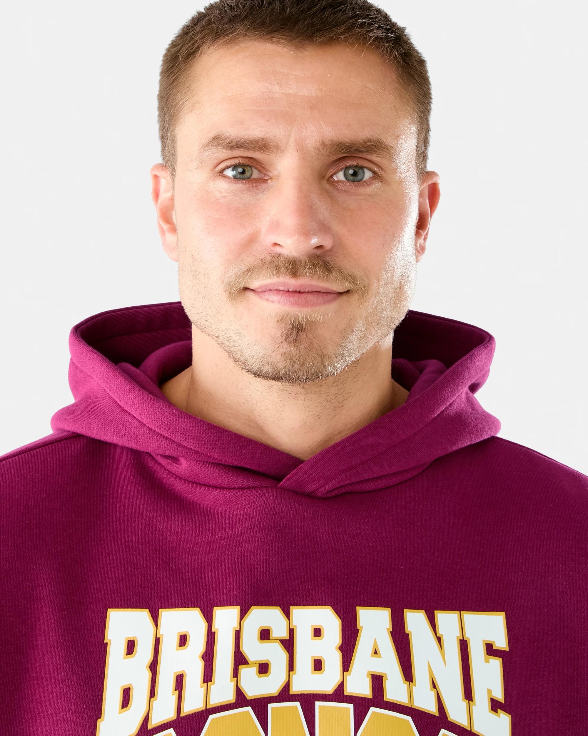 3 NRL Adult Hoodie Broncos, 3 of 7
