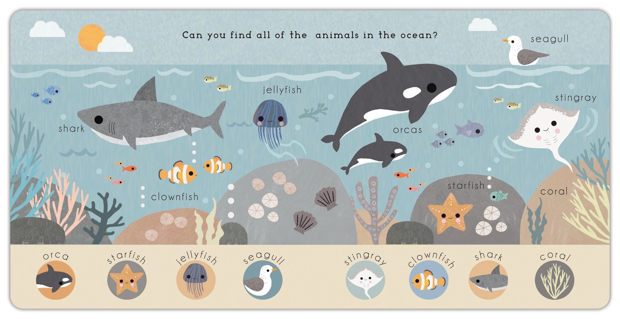 2 Baby Play: Ocean - Book, 2 of 3