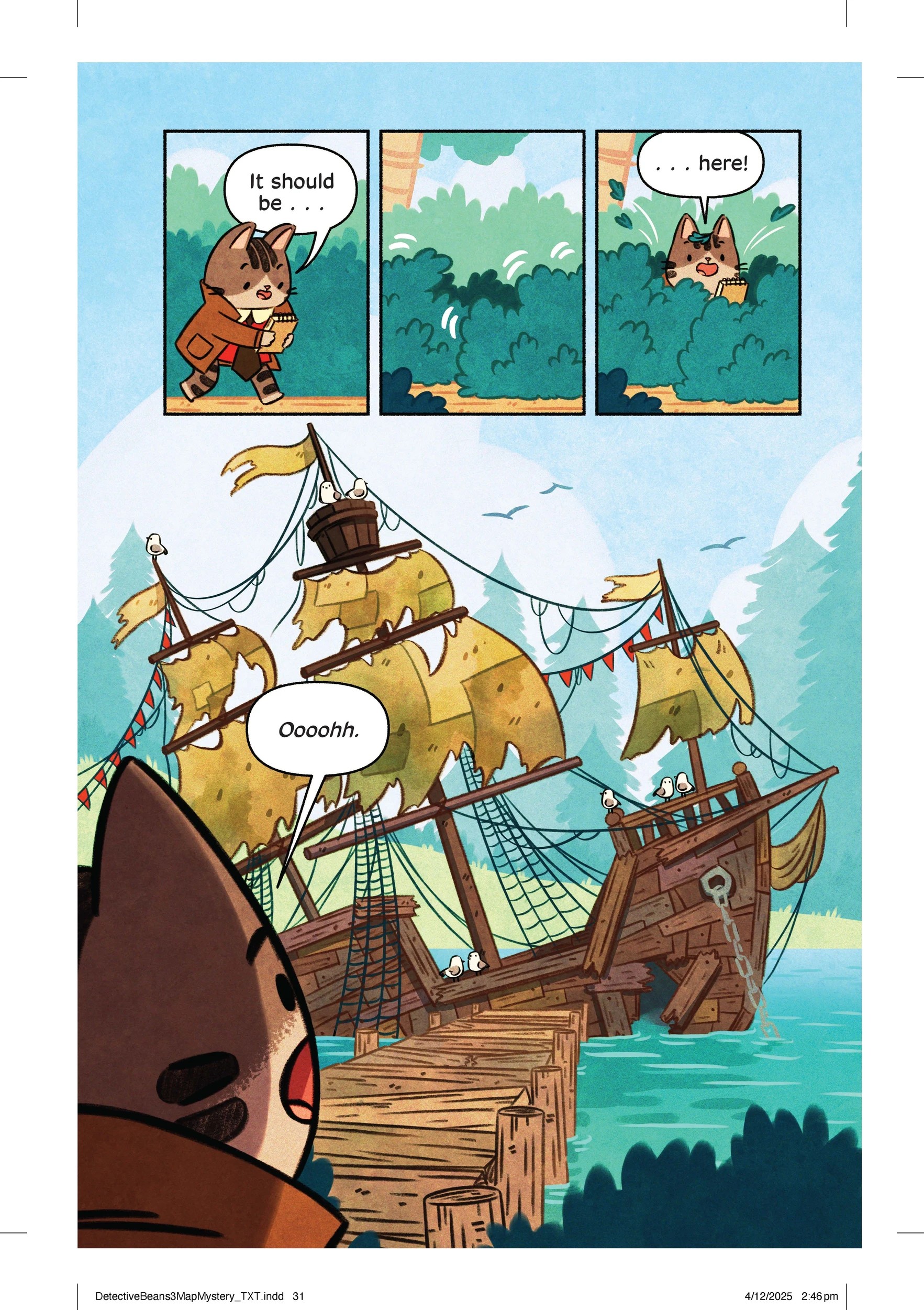 4 Detective Beans: The Map of Mystery by Li Chen - Book, 4 of 5