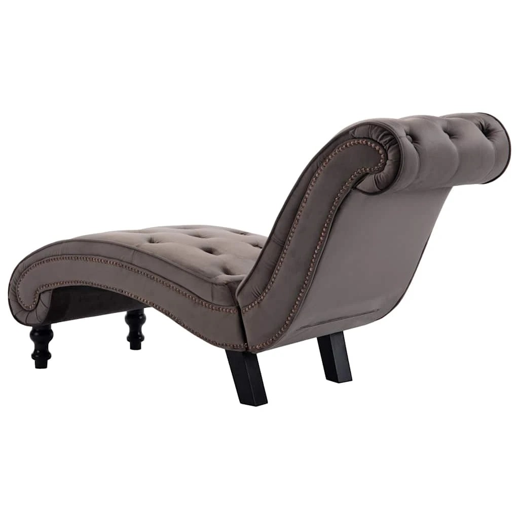 3 Vidaxl Chaise Lounge Lounge Chairs - Grey, 3 of 7