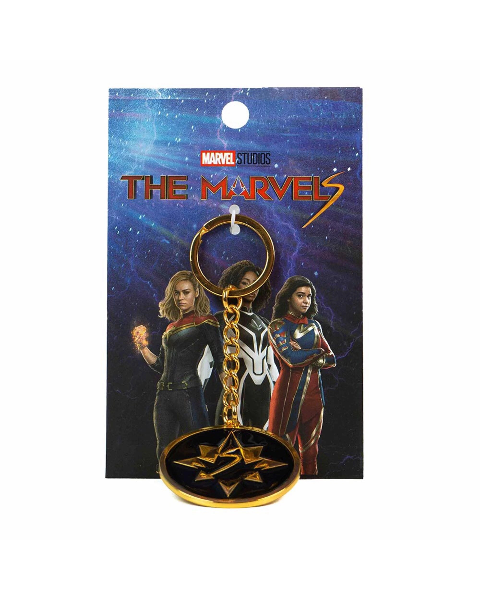 2 Marvel - The Marvels Logo Gold & Black Keyring - ONE SIZE - Multi, 2 of 3