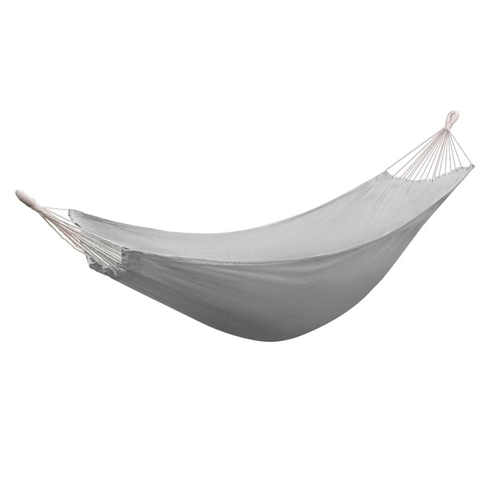 1 Gardeon Hammock Bed w/ Travel Bag Outdoor Lounge Chair - Grey, 1 of 6